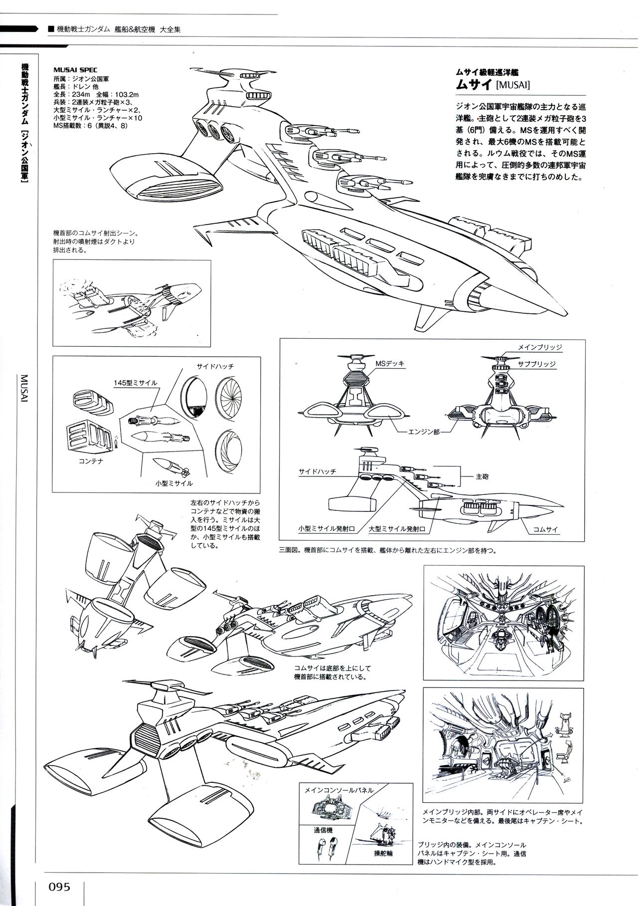 Mobile Suit Gundam - Ship & Aerospace Plane Encyclopedia - Revised Edition 100