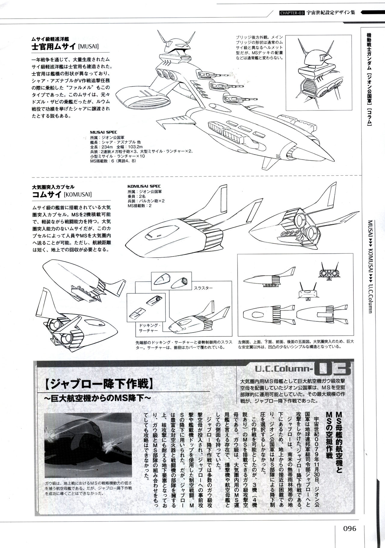 Mobile Suit Gundam - Ship & Aerospace Plane Encyclopedia - Revised Edition 101