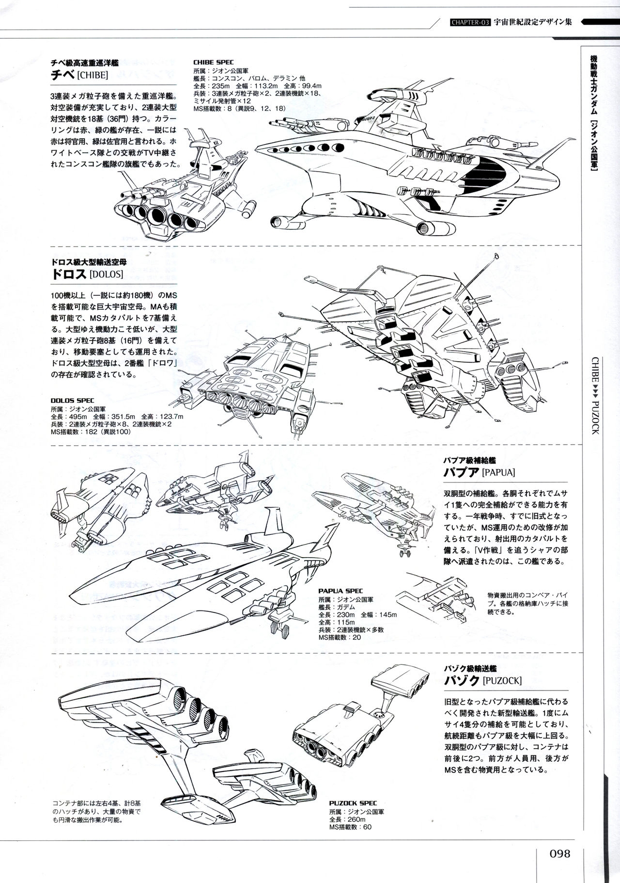 Mobile Suit Gundam - Ship & Aerospace Plane Encyclopedia - Revised Edition 103