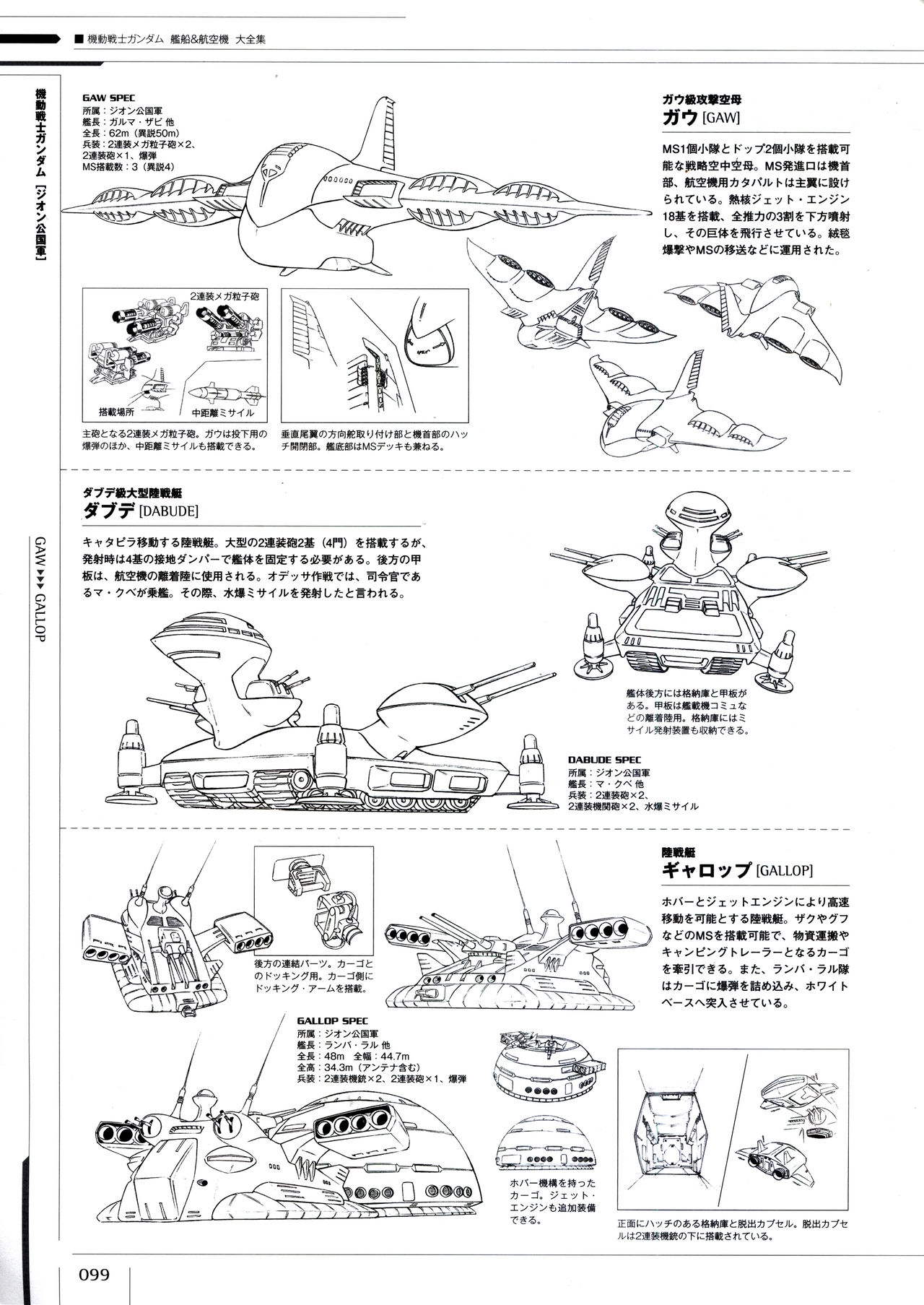 Mobile Suit Gundam - Ship & Aerospace Plane Encyclopedia - Revised Edition 104