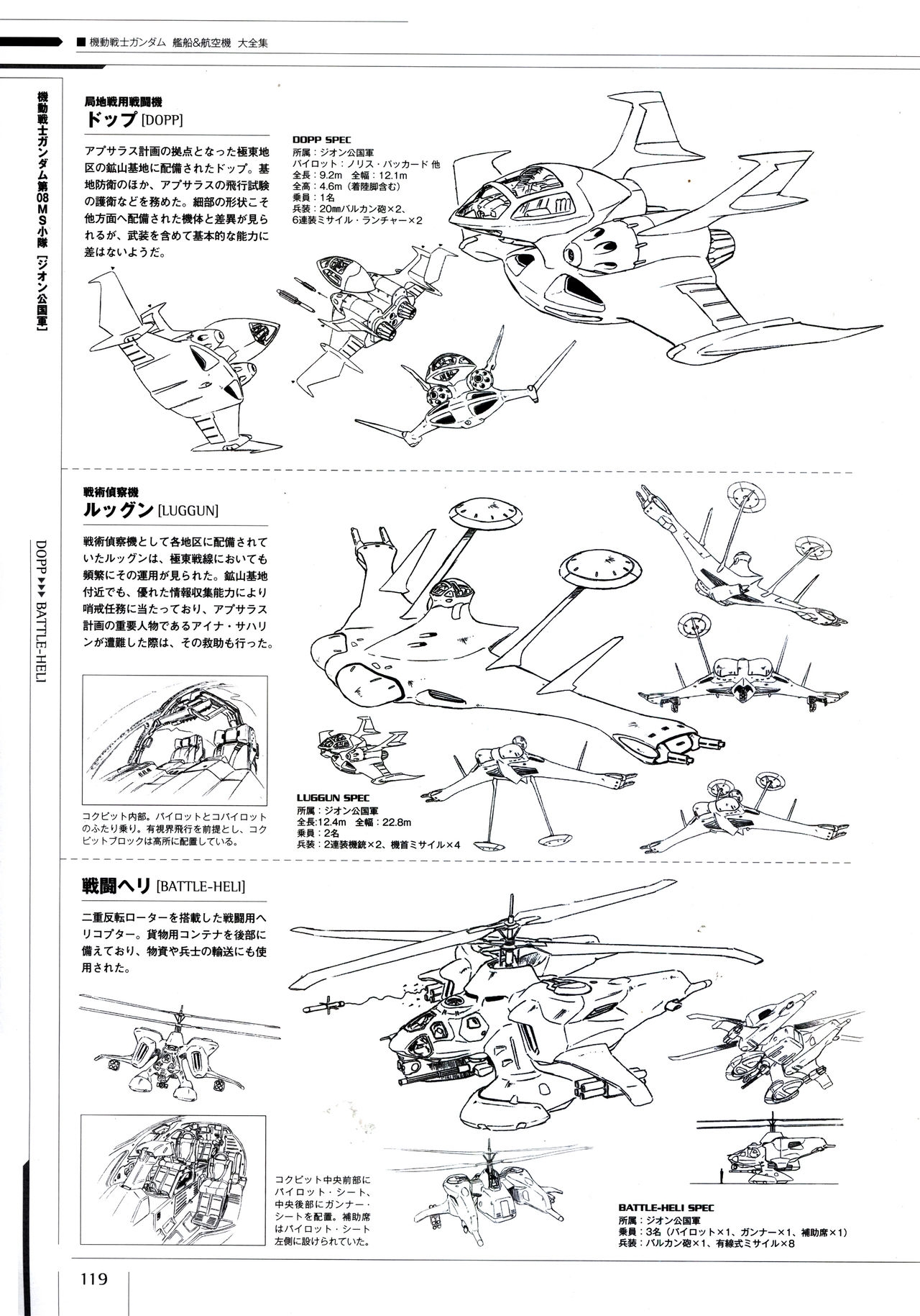 Mobile Suit Gundam - Ship & Aerospace Plane Encyclopedia - Revised Edition 124