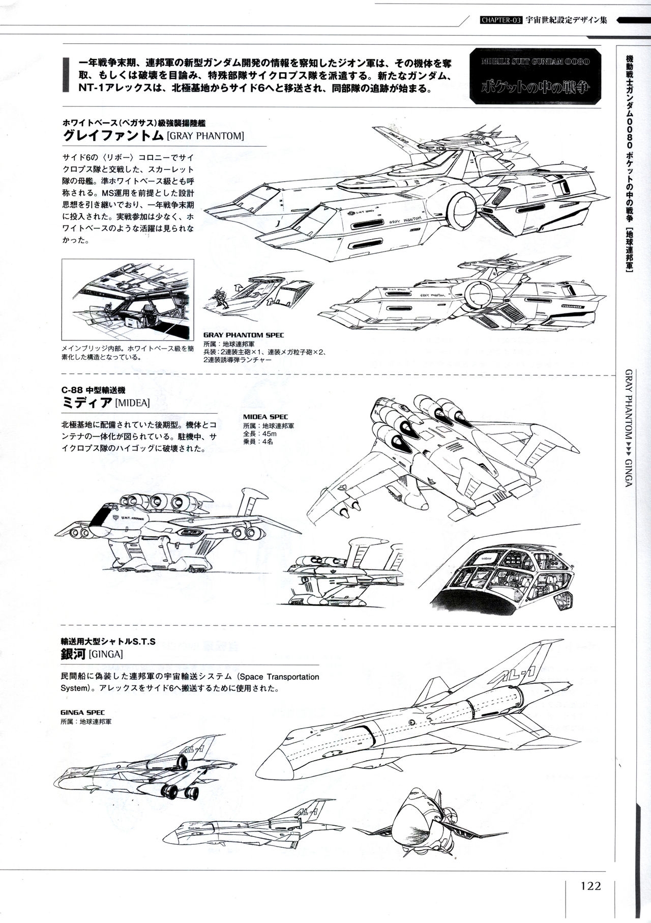 Mobile Suit Gundam - Ship & Aerospace Plane Encyclopedia - Revised Edition 127