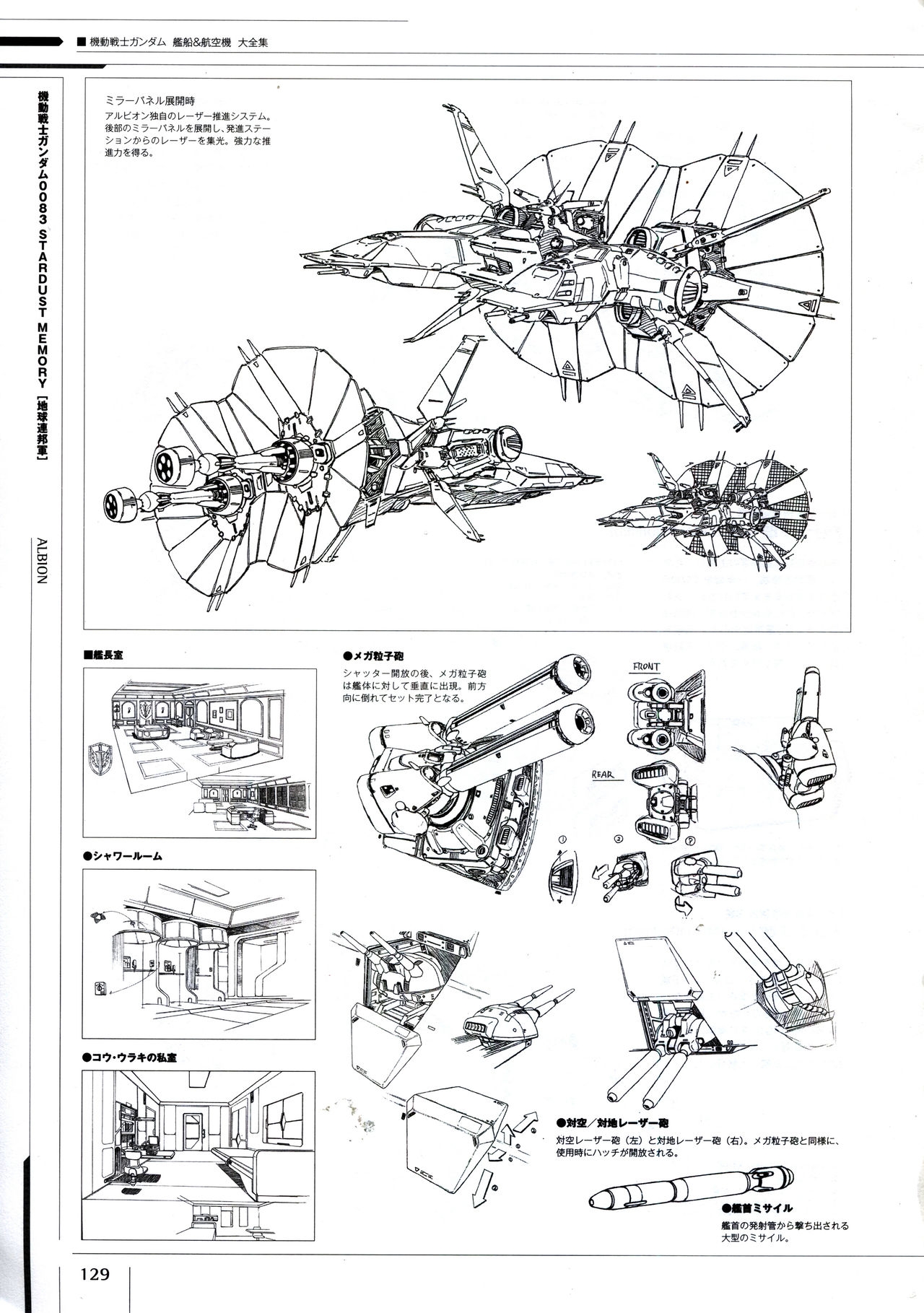 Mobile Suit Gundam - Ship & Aerospace Plane Encyclopedia - Revised Edition 134