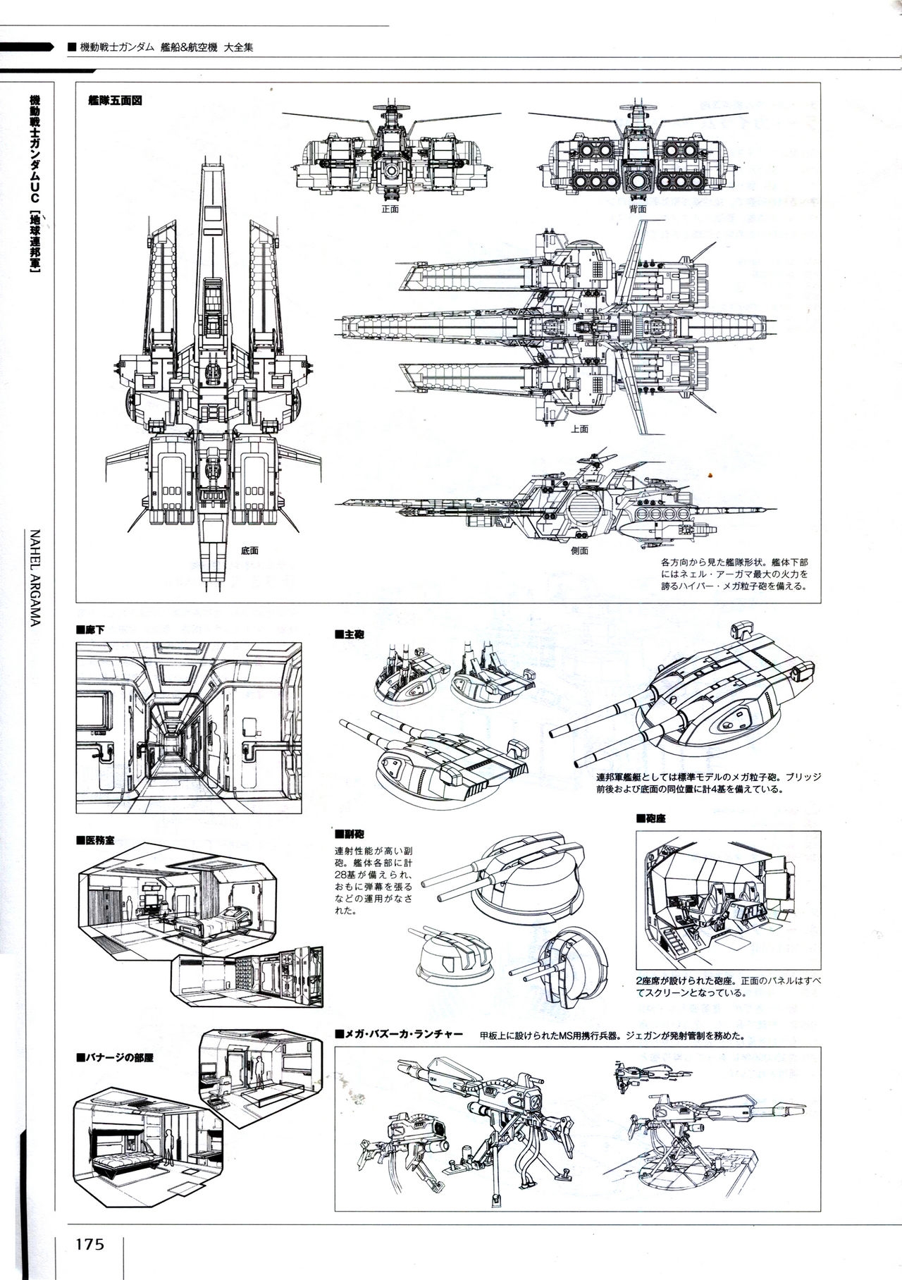 Mobile Suit Gundam - Ship & Aerospace Plane Encyclopedia - Revised Edition 180