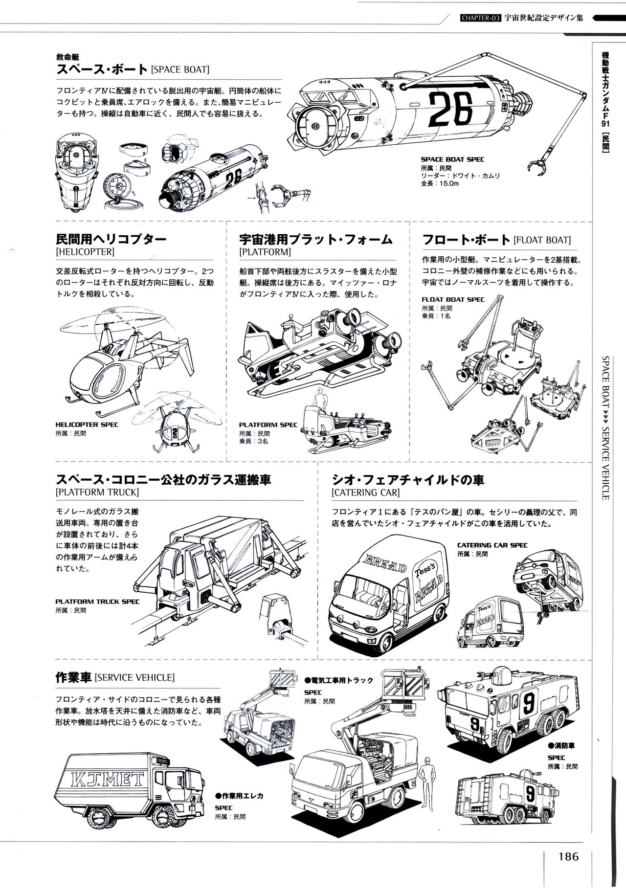 Mobile Suit Gundam - Ship & Aerospace Plane Encyclopedia - Revised Edition 191