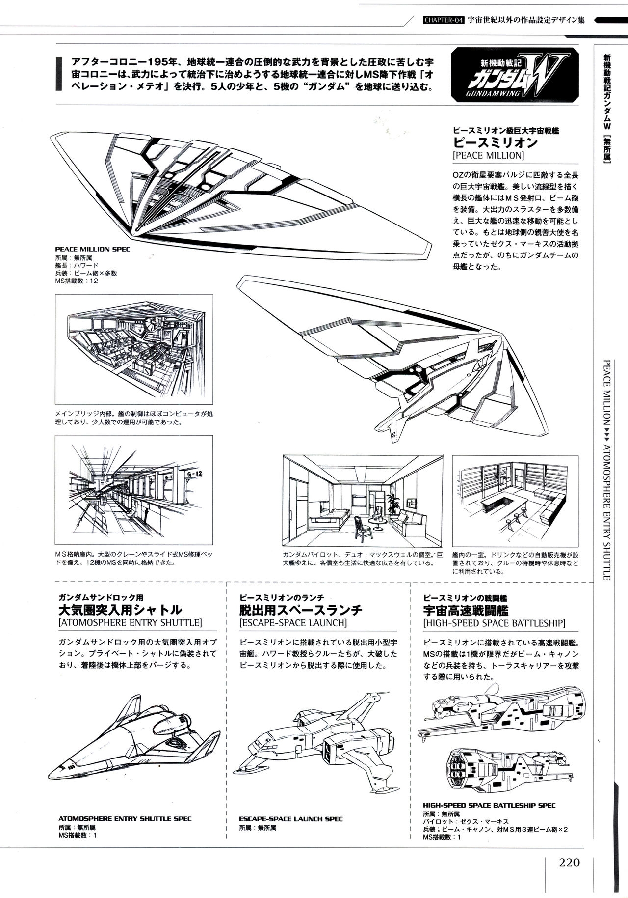 Mobile Suit Gundam - Ship & Aerospace Plane Encyclopedia - Revised Edition 225