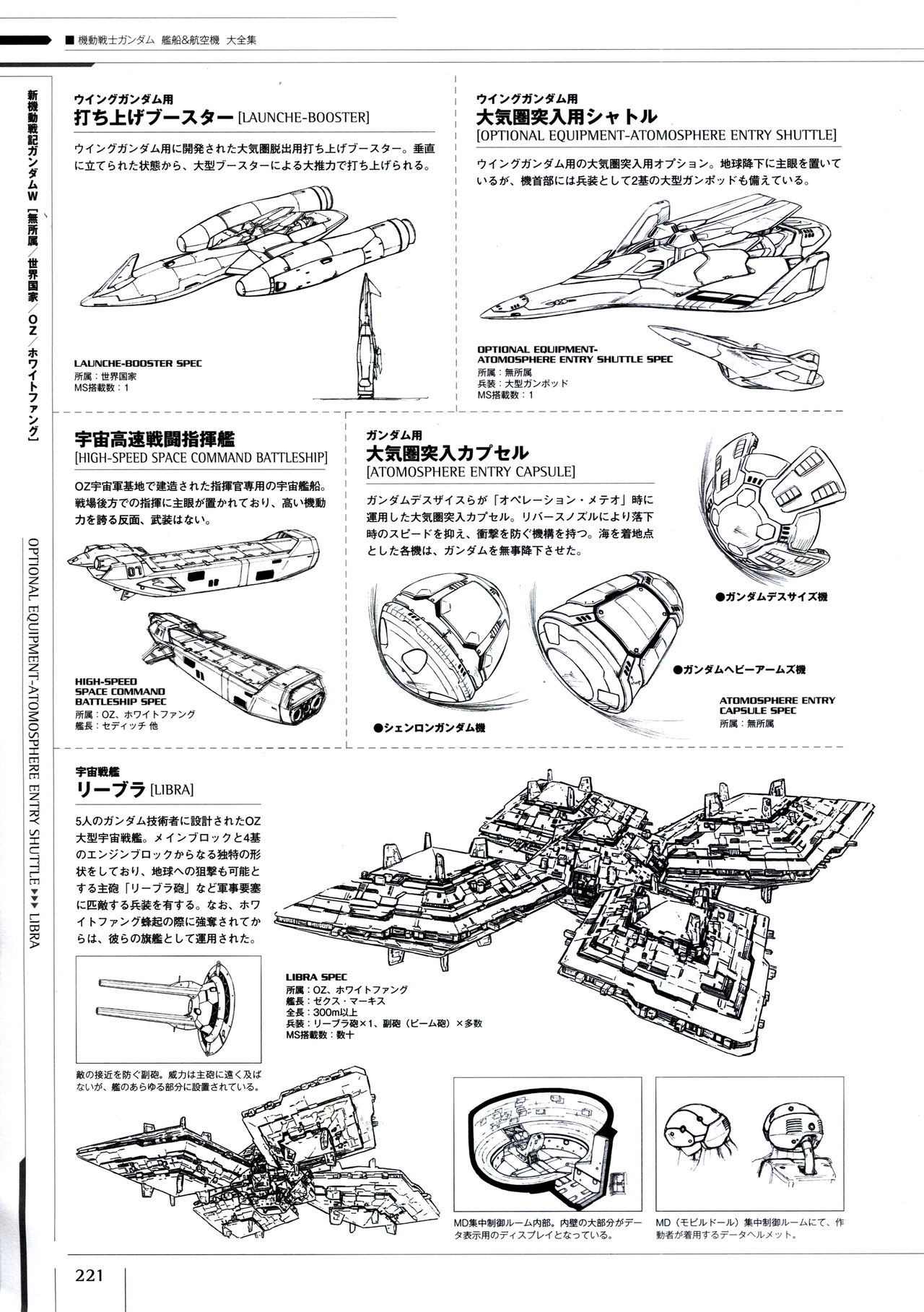 Mobile Suit Gundam - Ship & Aerospace Plane Encyclopedia - Revised Edition 226