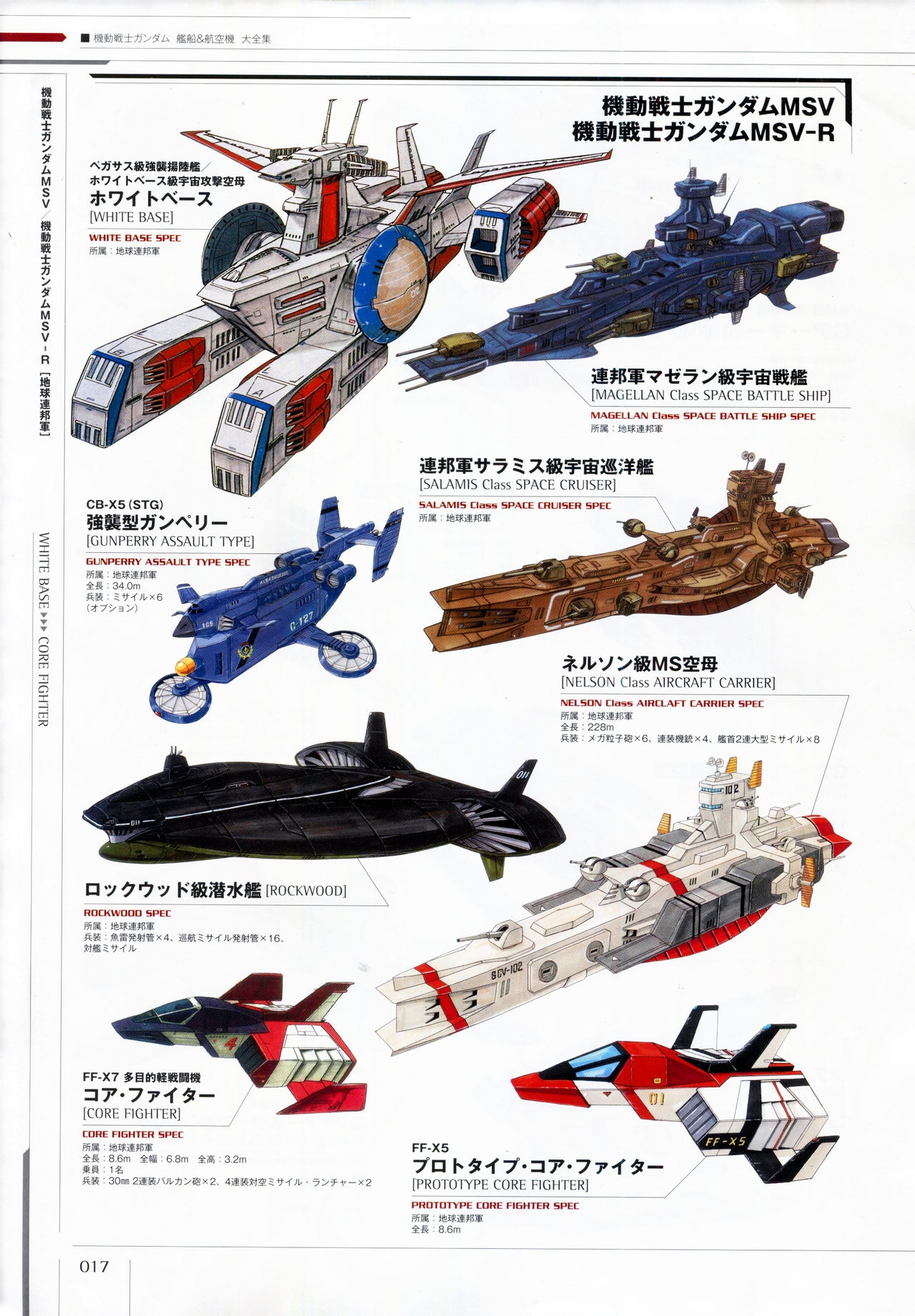 Mobile Suit Gundam - Ship & Aerospace Plane Encyclopedia - Revised Edition 22