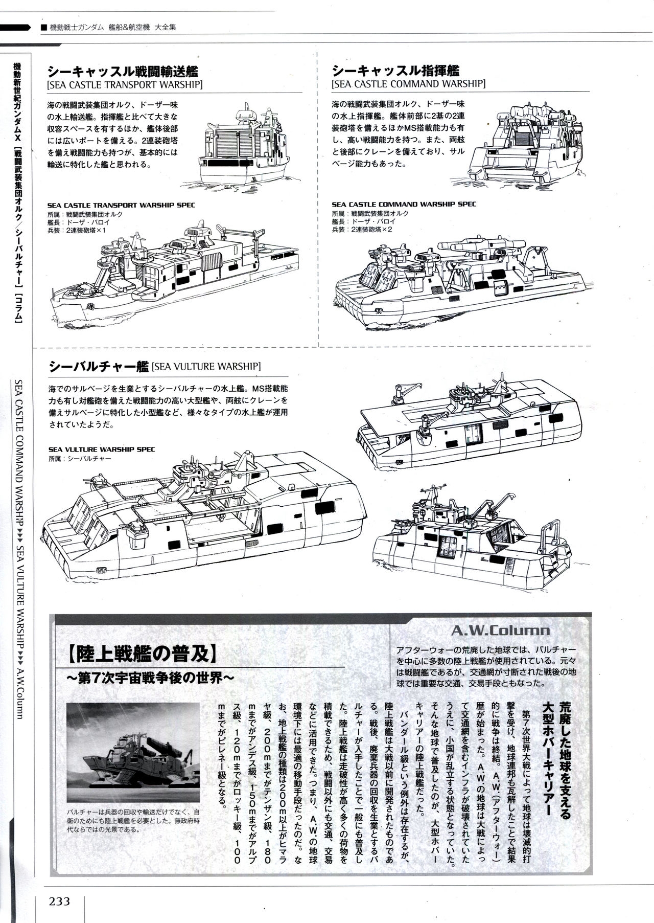 Mobile Suit Gundam - Ship & Aerospace Plane Encyclopedia - Revised Edition 238
