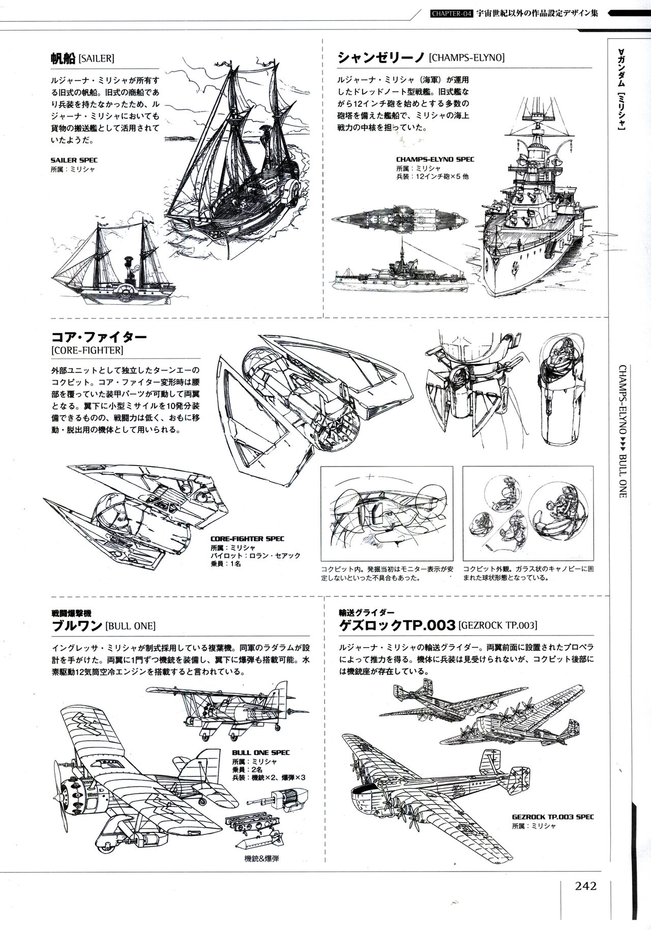 Mobile Suit Gundam - Ship & Aerospace Plane Encyclopedia - Revised Edition 247