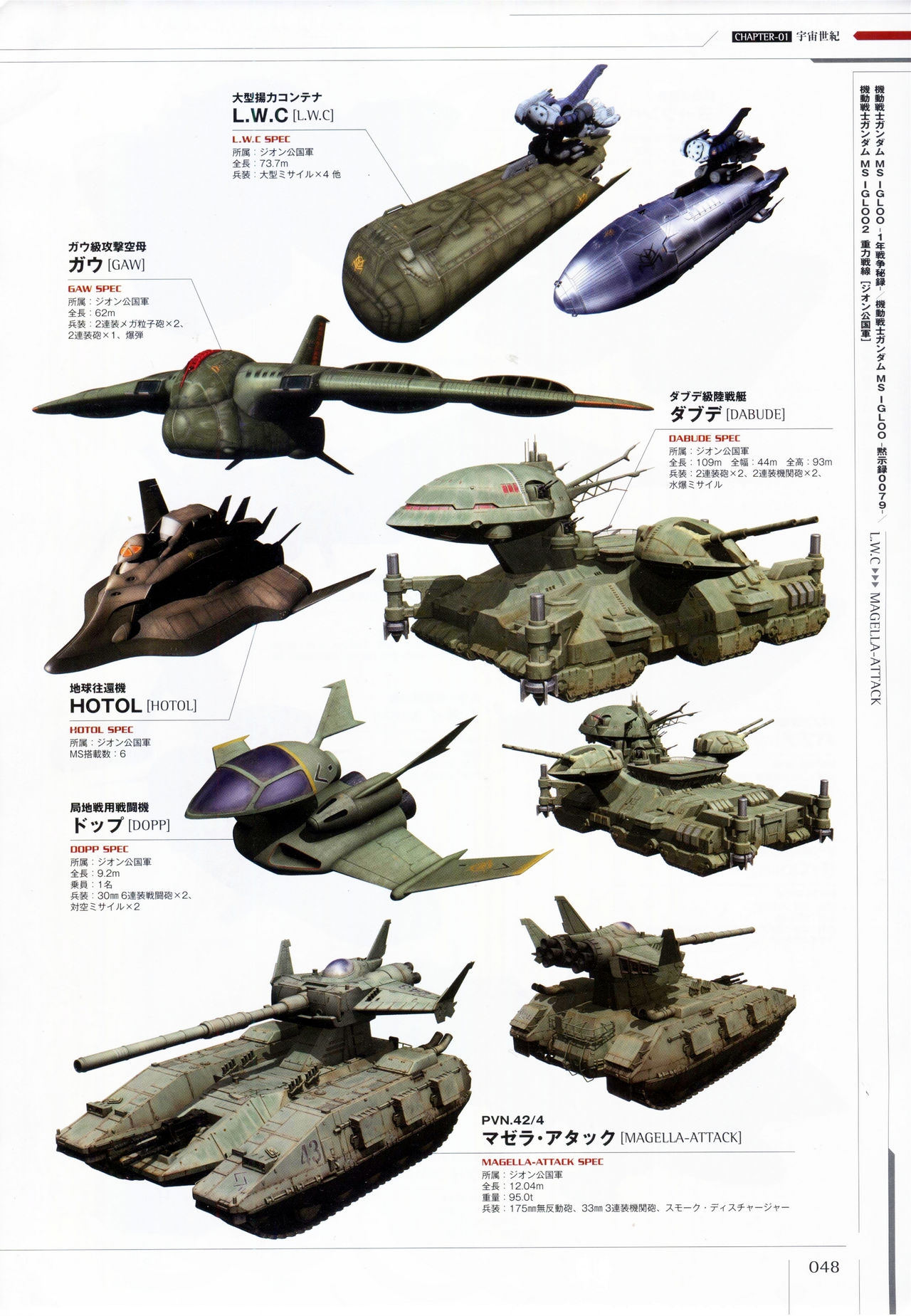 Mobile Suit Gundam - Ship & Aerospace Plane Encyclopedia - Revised Edition 53