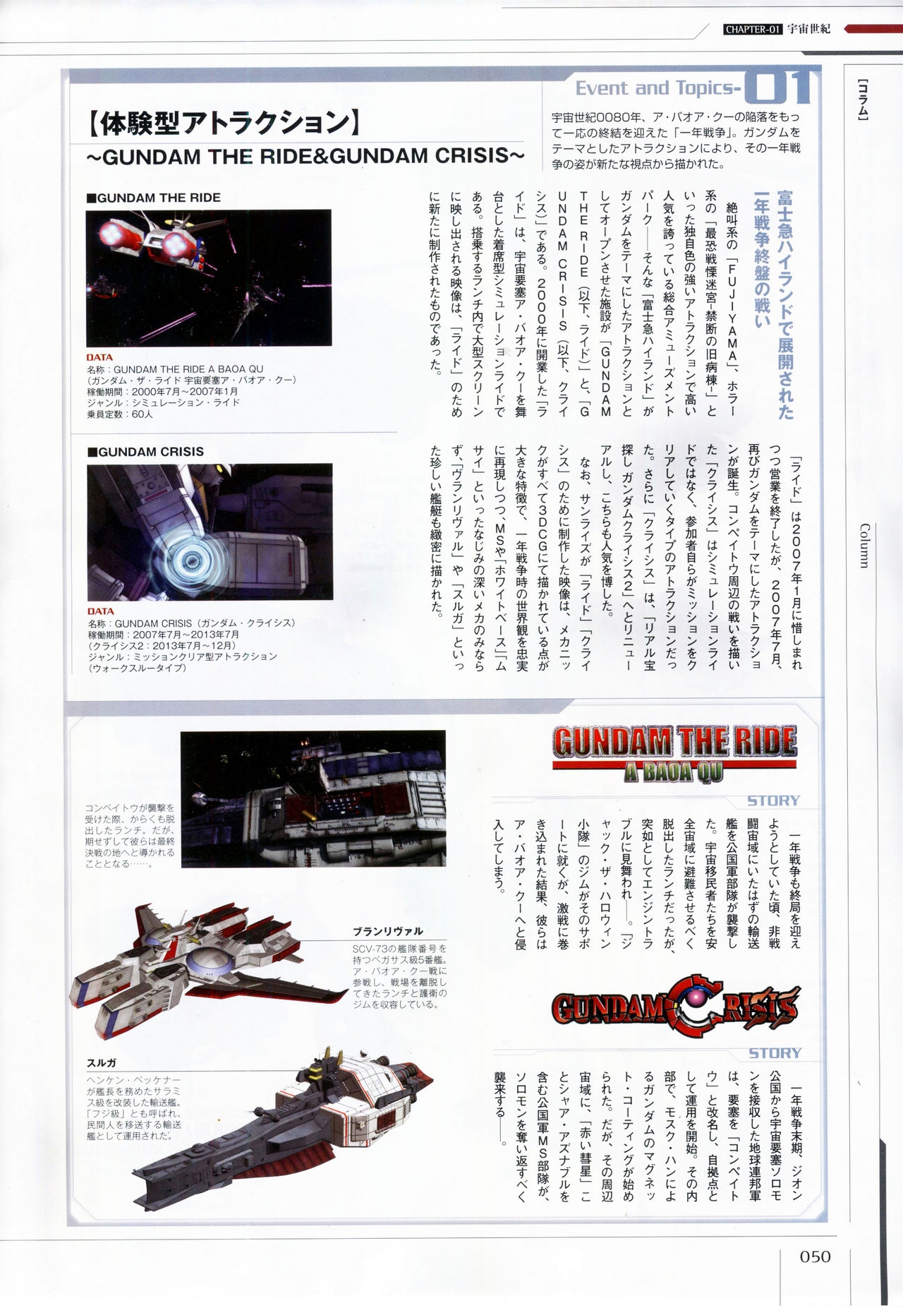 Mobile Suit Gundam - Ship & Aerospace Plane Encyclopedia - Revised Edition 55
