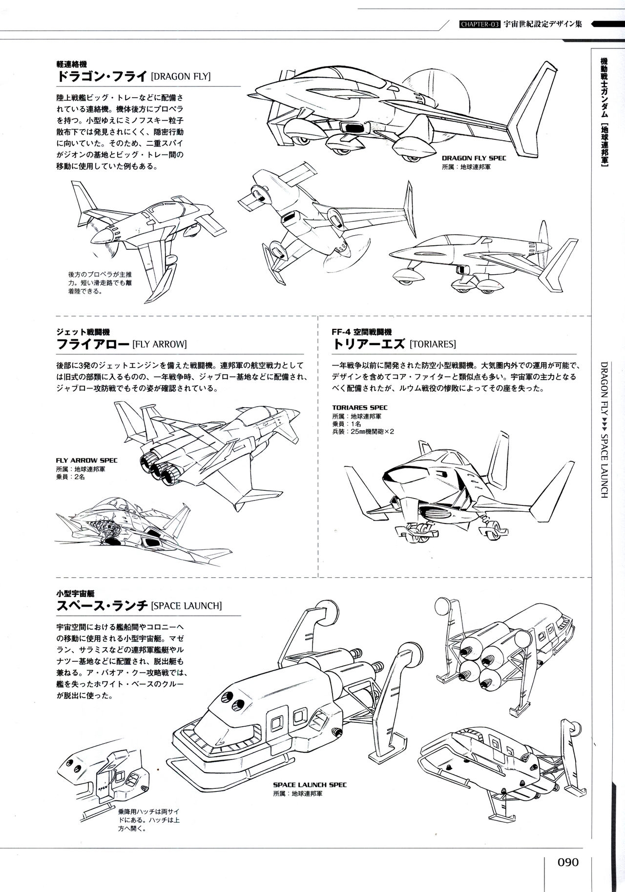 Mobile Suit Gundam - Ship & Aerospace Plane Encyclopedia - Revised Edition 95