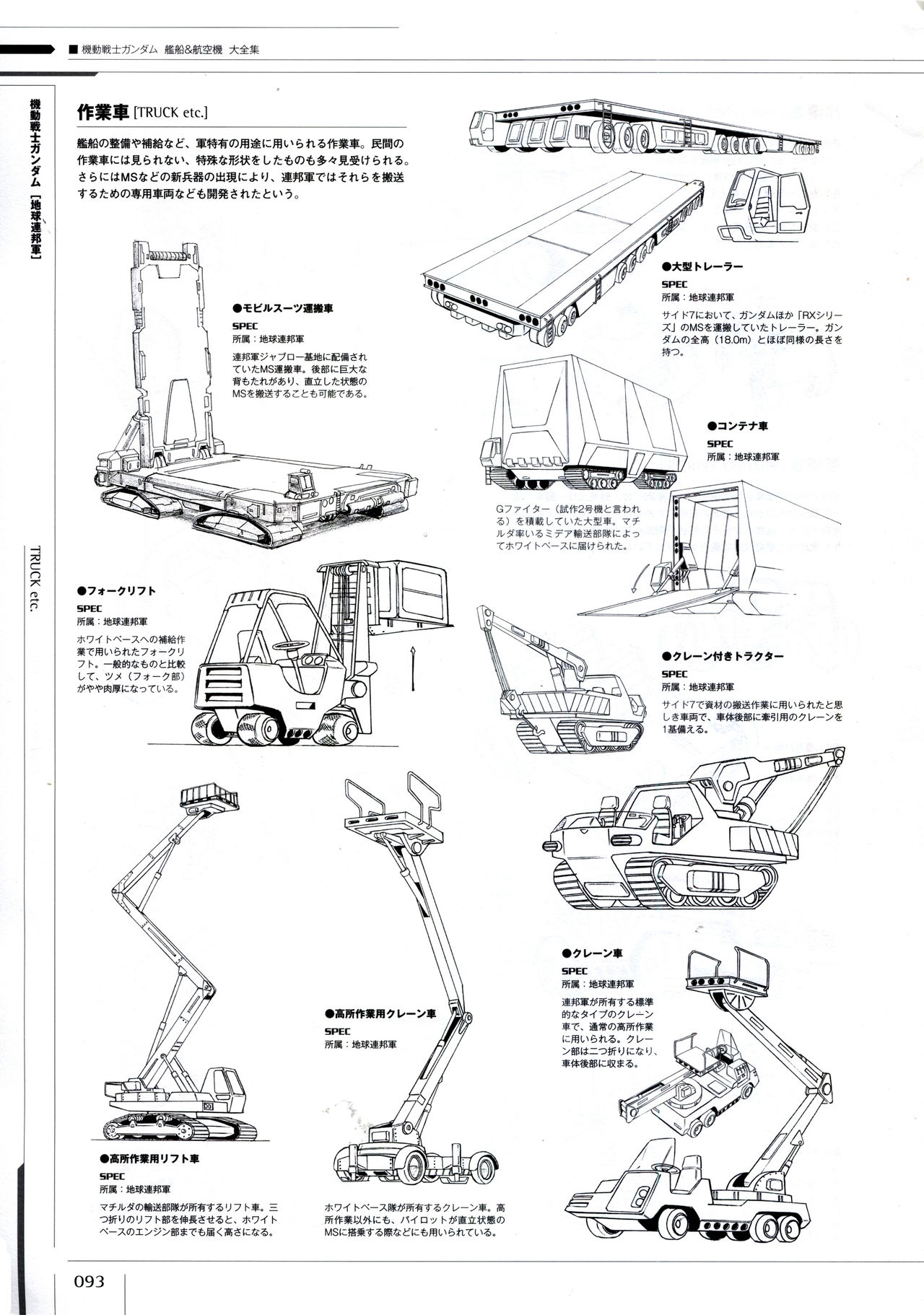 Mobile Suit Gundam - Ship & Aerospace Plane Encyclopedia - Revised Edition 98