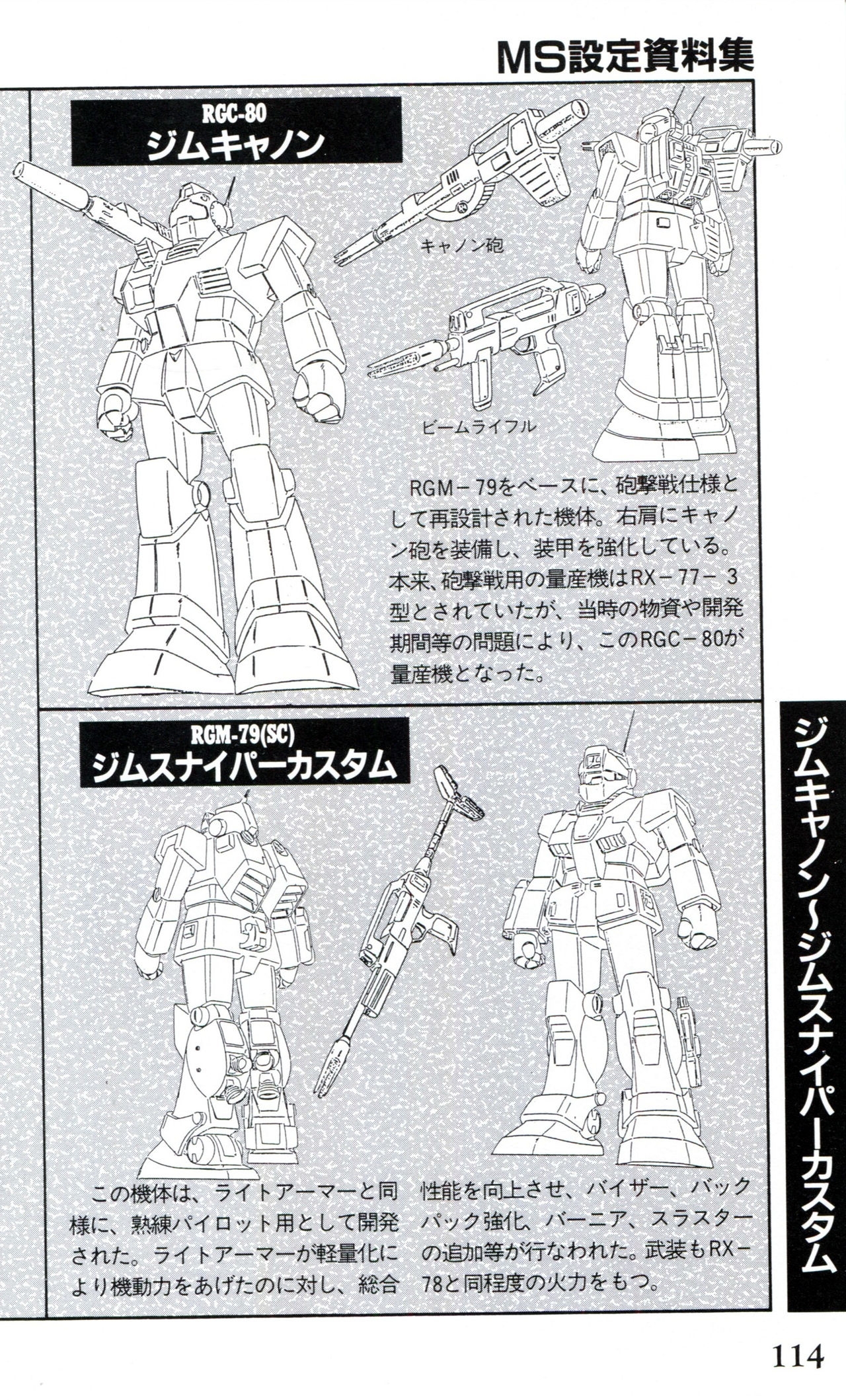 Mobile Suit Gundam U.C. Box MS Gundam Encyclopedia NO.01 - Mobile Suit Gundam 113