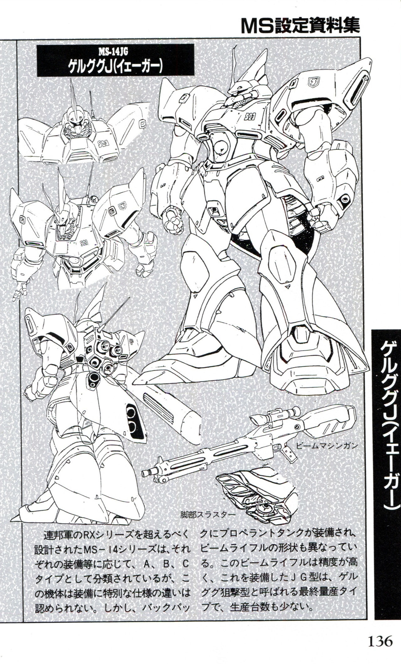 Mobile Suit Gundam U.C. Box MS Gundam Encyclopedia NO.01 - Mobile Suit Gundam 135