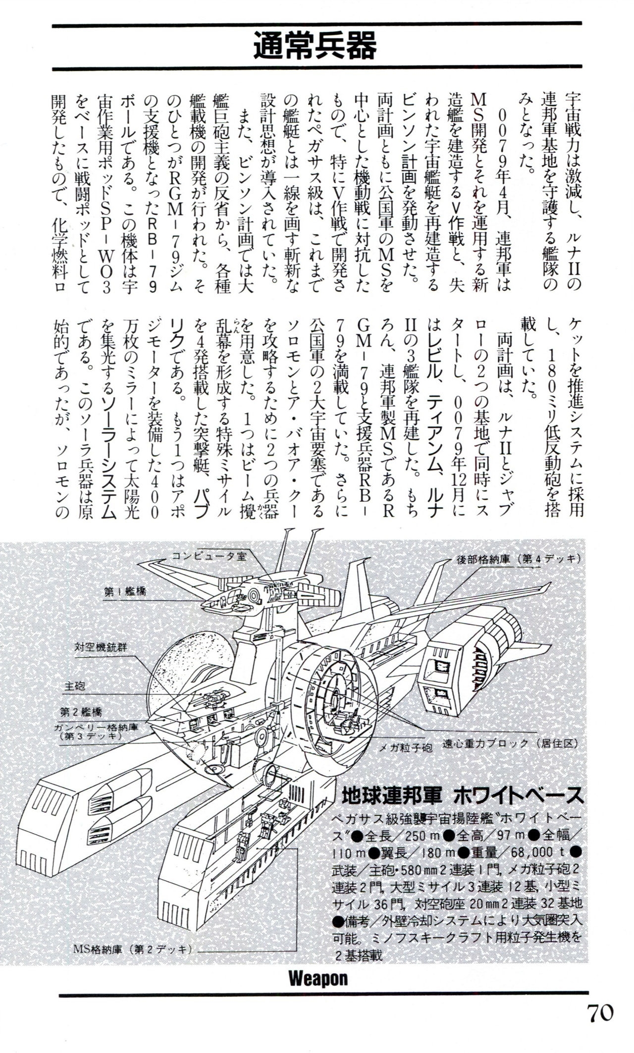 Mobile Suit Gundam U.C. Box MS Gundam Encyclopedia NO.01 - Mobile Suit Gundam 69