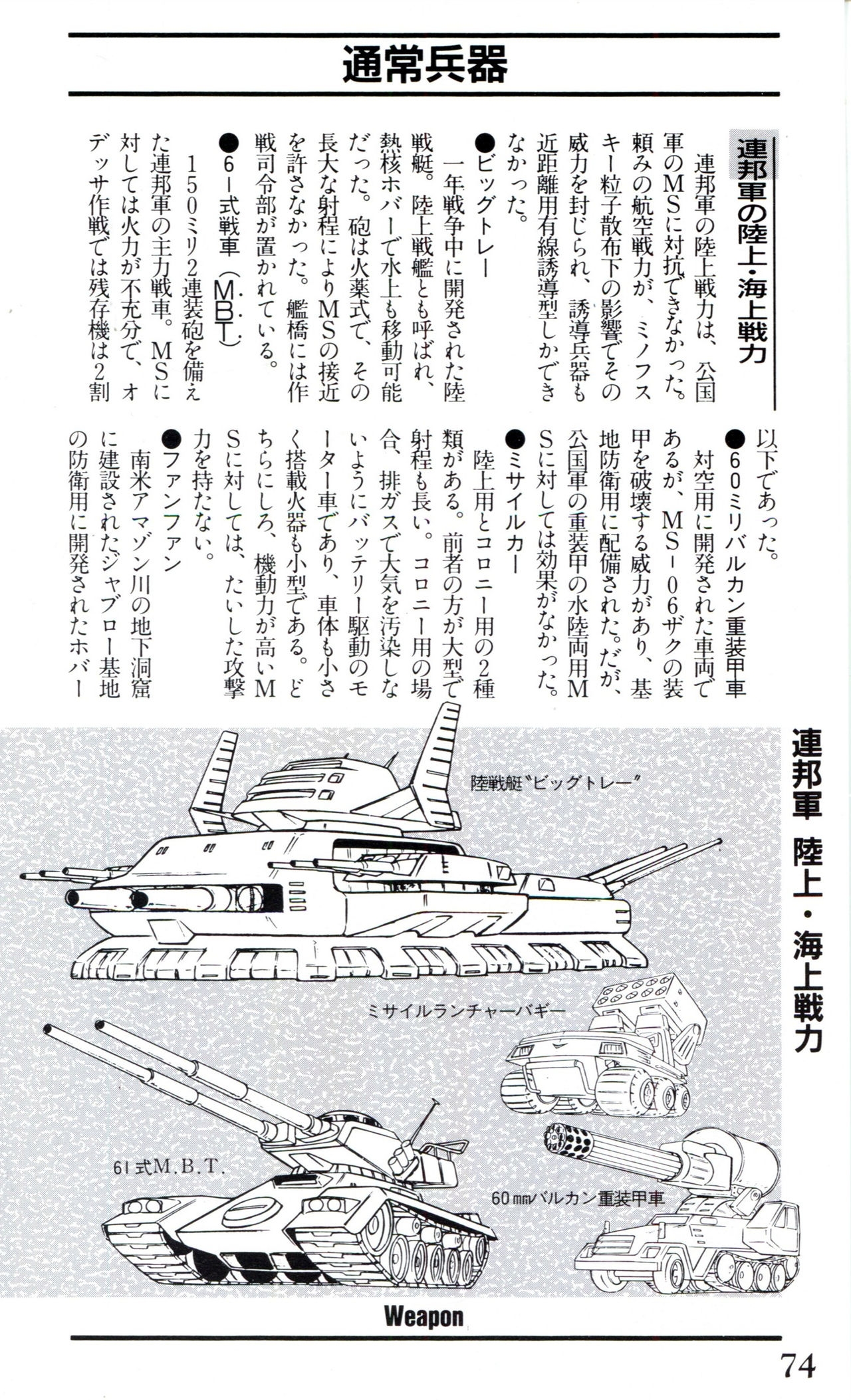 Mobile Suit Gundam U.C. Box MS Gundam Encyclopedia NO.01 - Mobile Suit Gundam 73