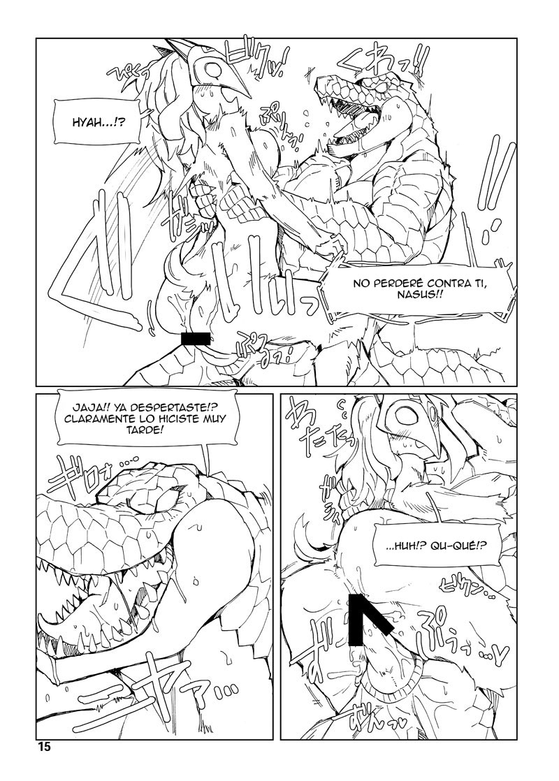 [Wag The Dog (Shijima)] How does hunger feel? 3 (League of Legends) [Spanish] [Digital] 14