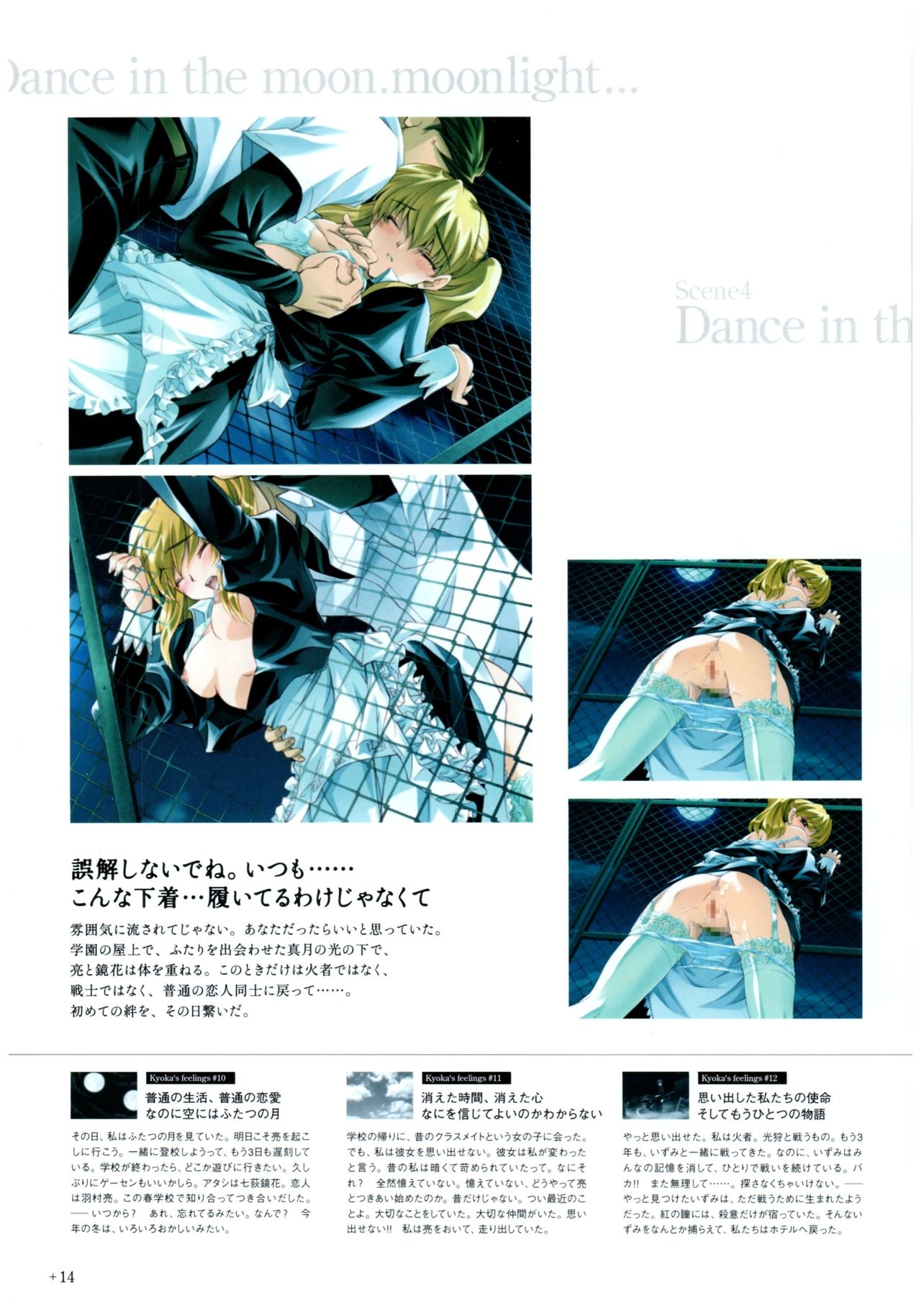 Yoru Ga Kuru! Square Of The Moon Visual Fan Book 35