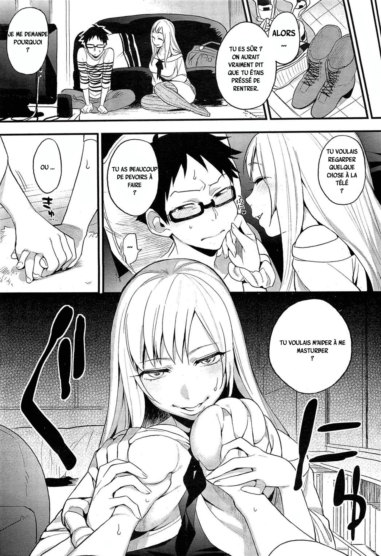 [Igumox] Omocha-kun to Onee-san | A Young Lady And Her Little Toy (COMIC HOTMiLK 2012-12) [French] 2