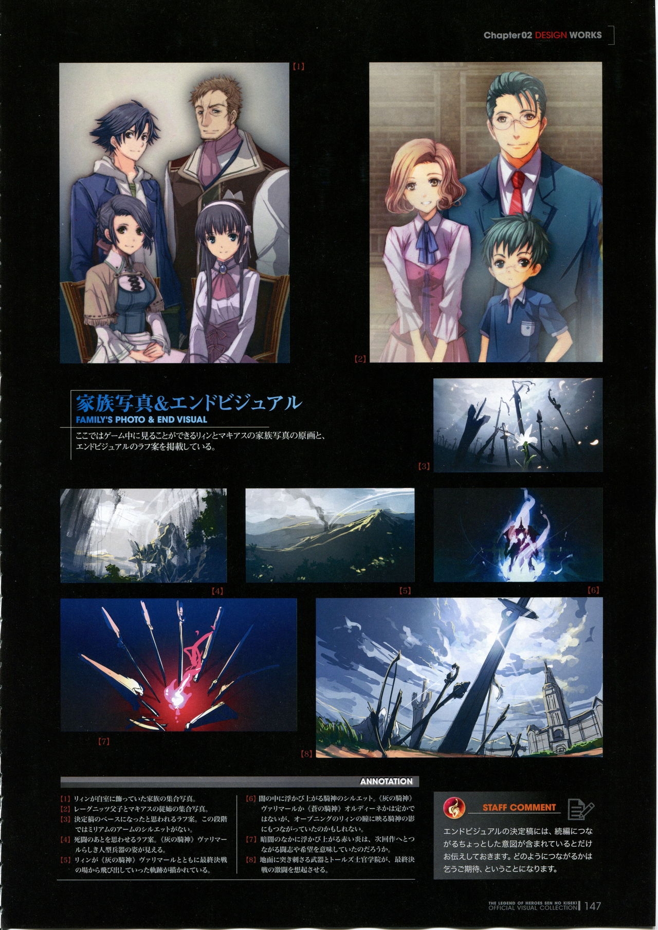Trails of Cold Steel Official Visual Collection 149