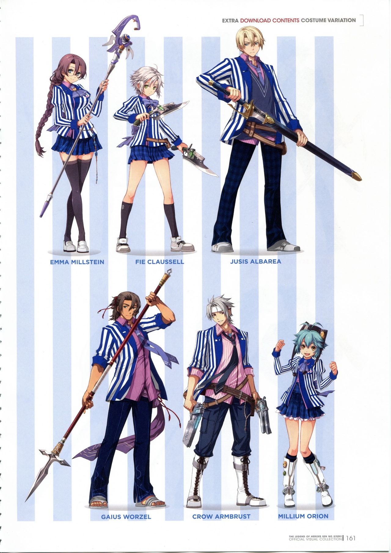 Trails of Cold Steel Official Visual Collection 163