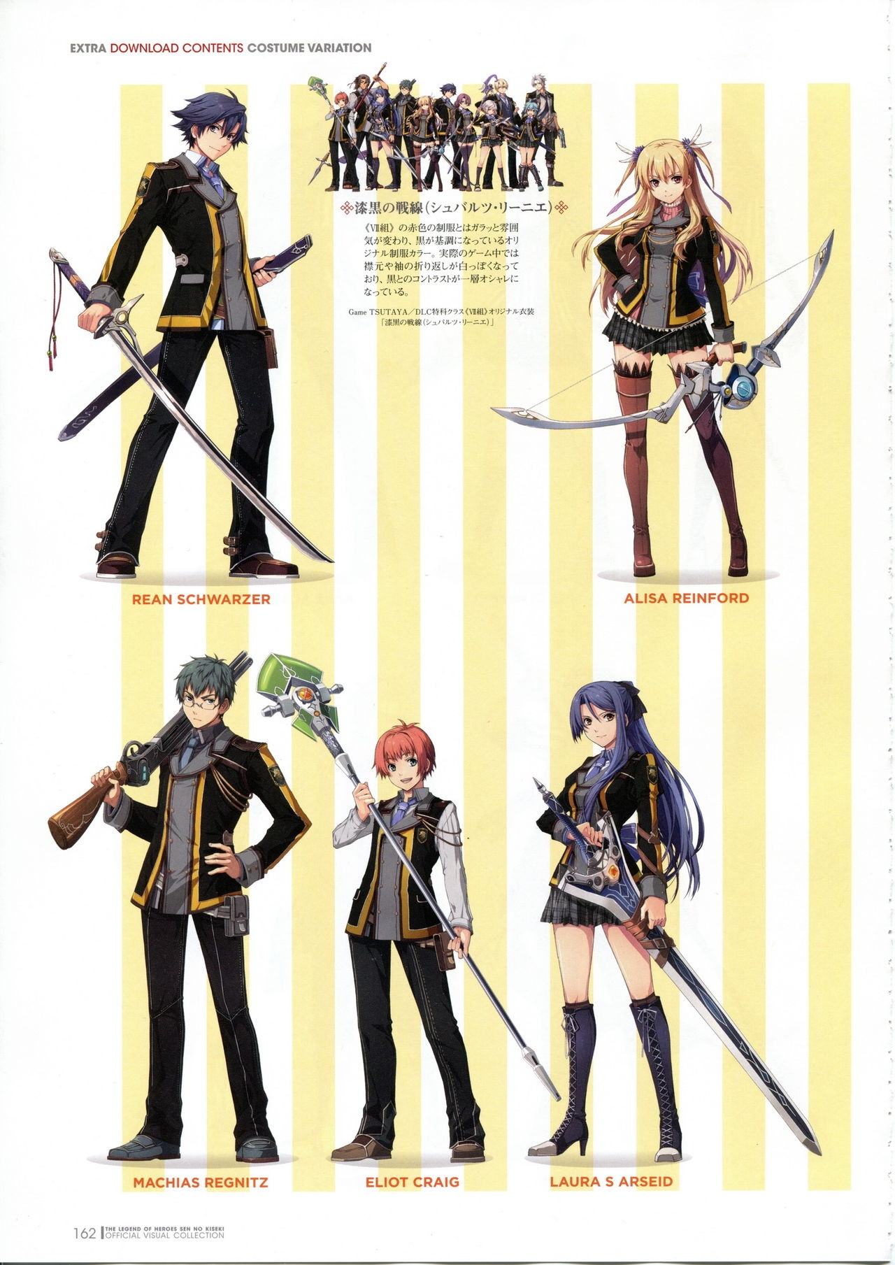 Trails of Cold Steel Official Visual Collection 164