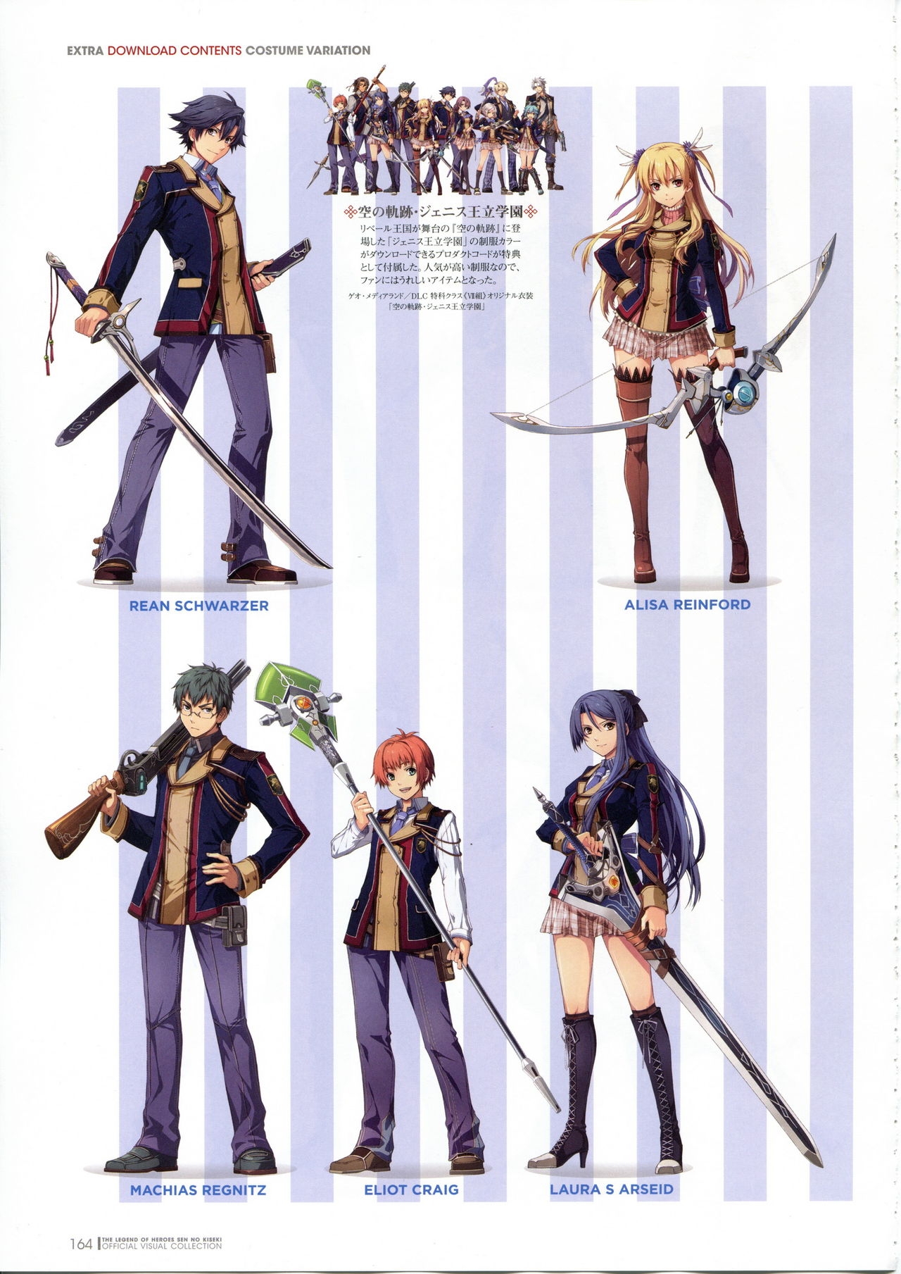 Trails of Cold Steel Official Visual Collection 166