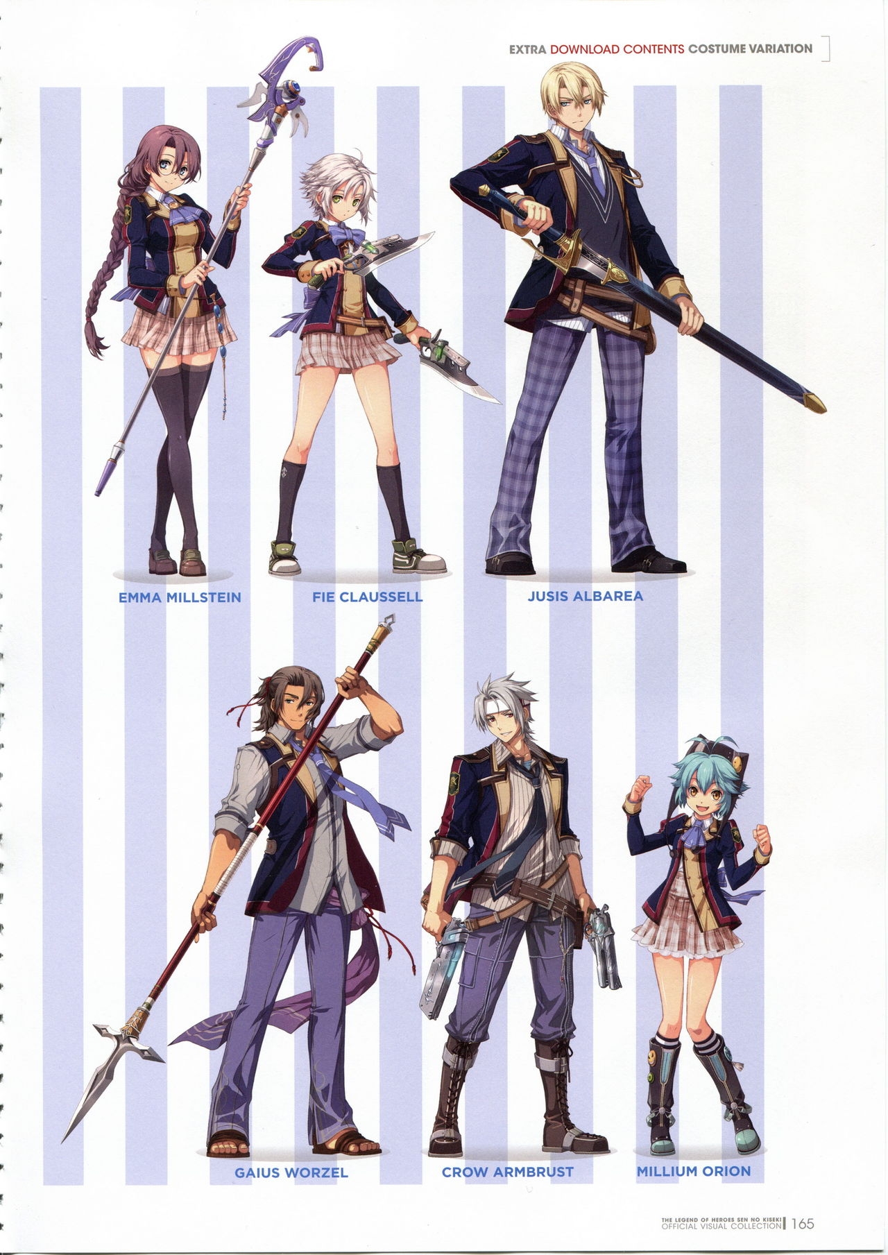 Trails of Cold Steel Official Visual Collection 167
