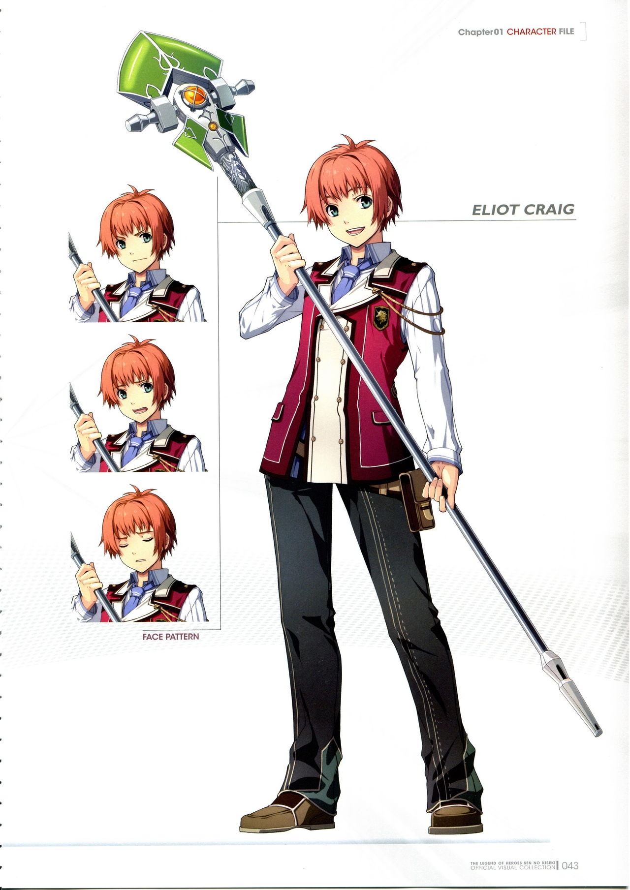 Trails of Cold Steel Official Visual Collection 45