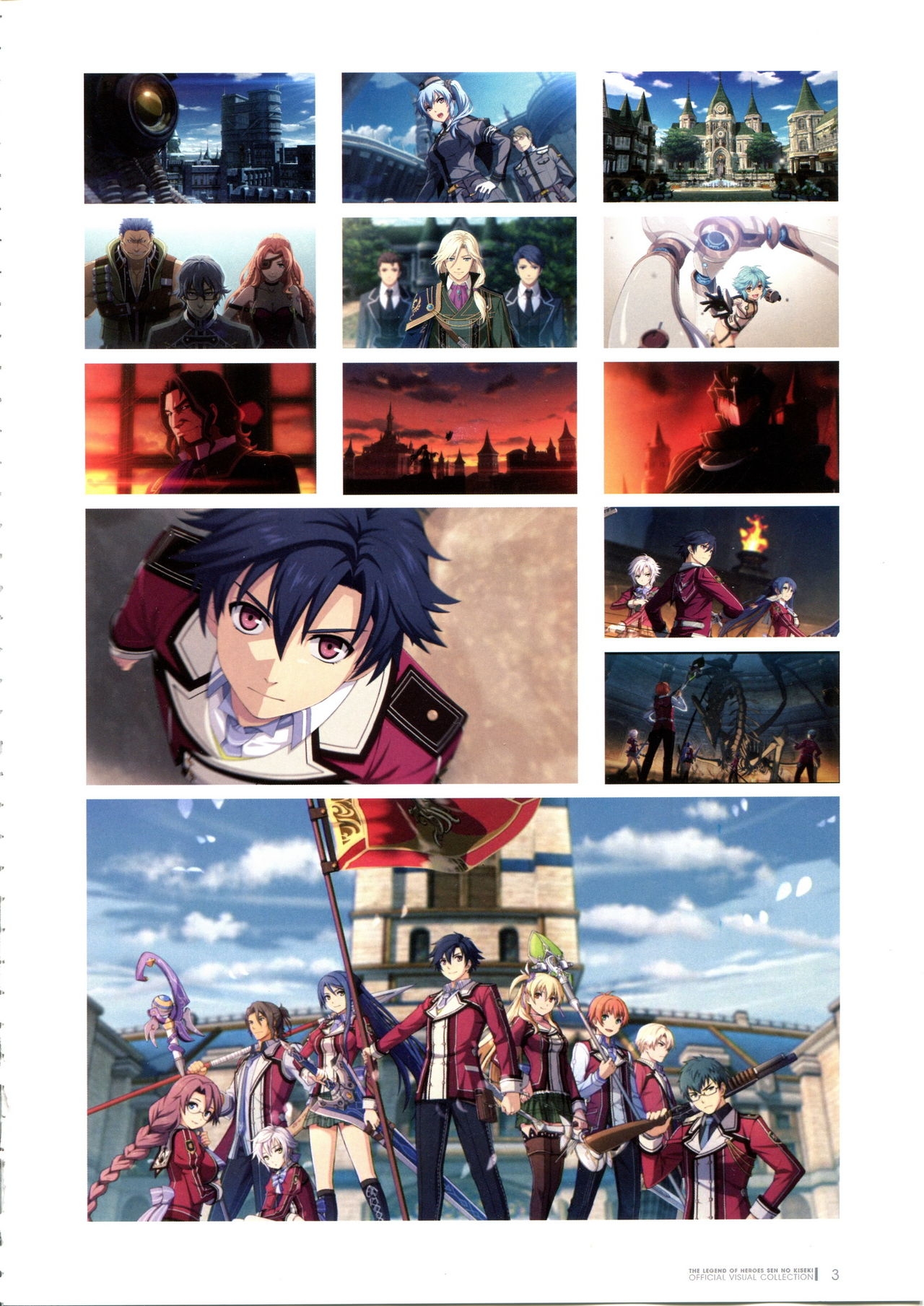 Trails of Cold Steel Official Visual Collection 5