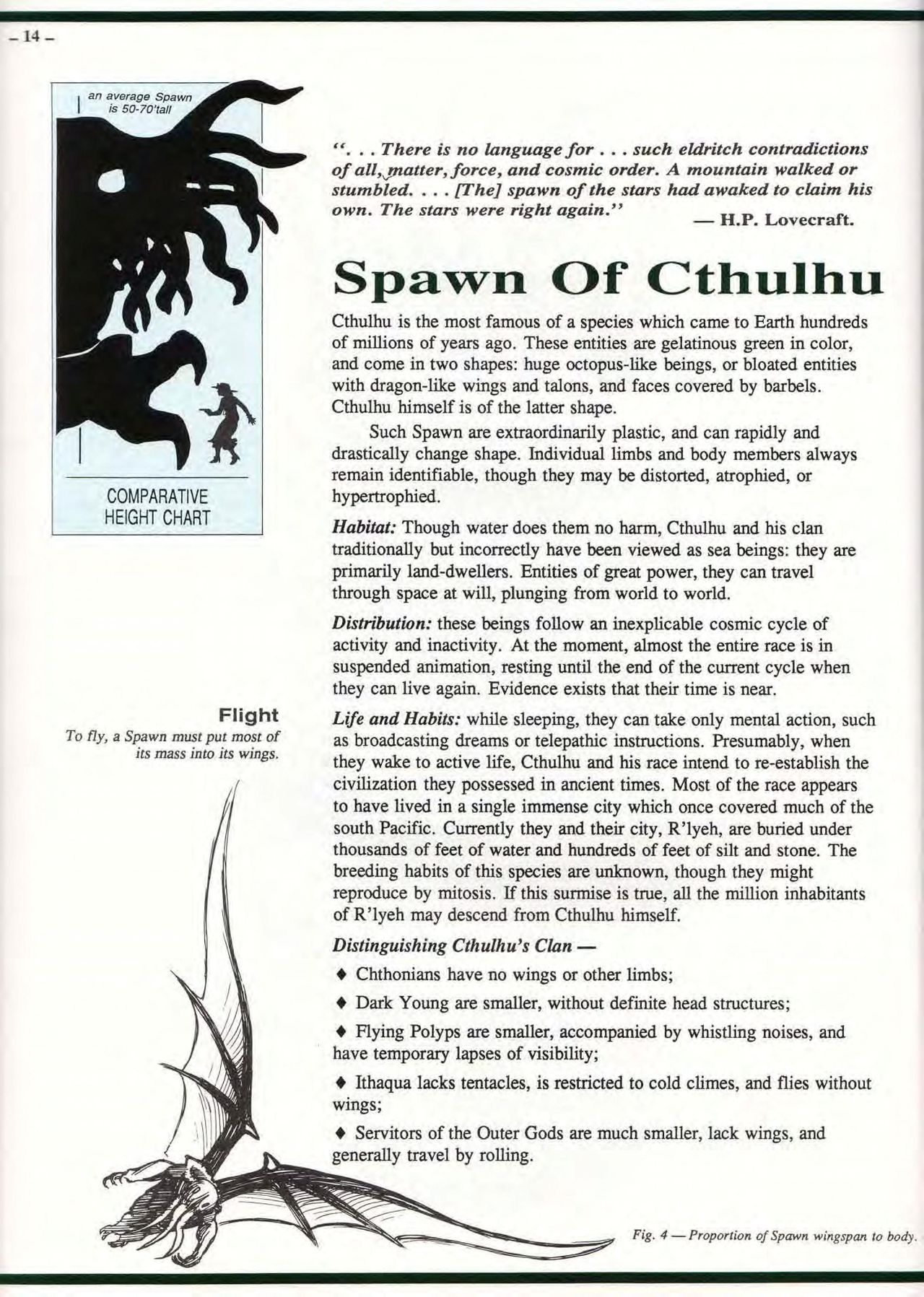 S. Petersen's Field Guide to Cthulhu Monsters 13