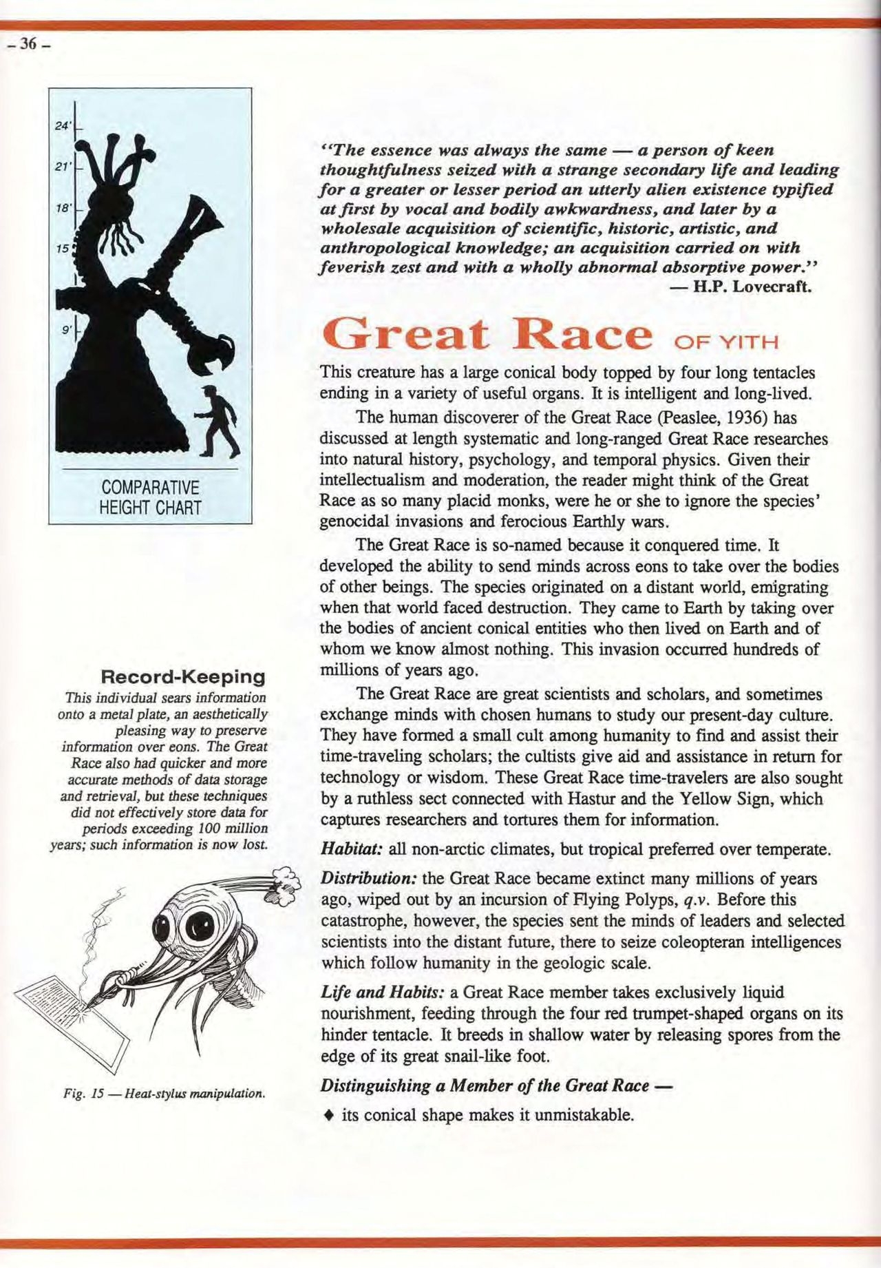 S. Petersen's Field Guide to Cthulhu Monsters 35