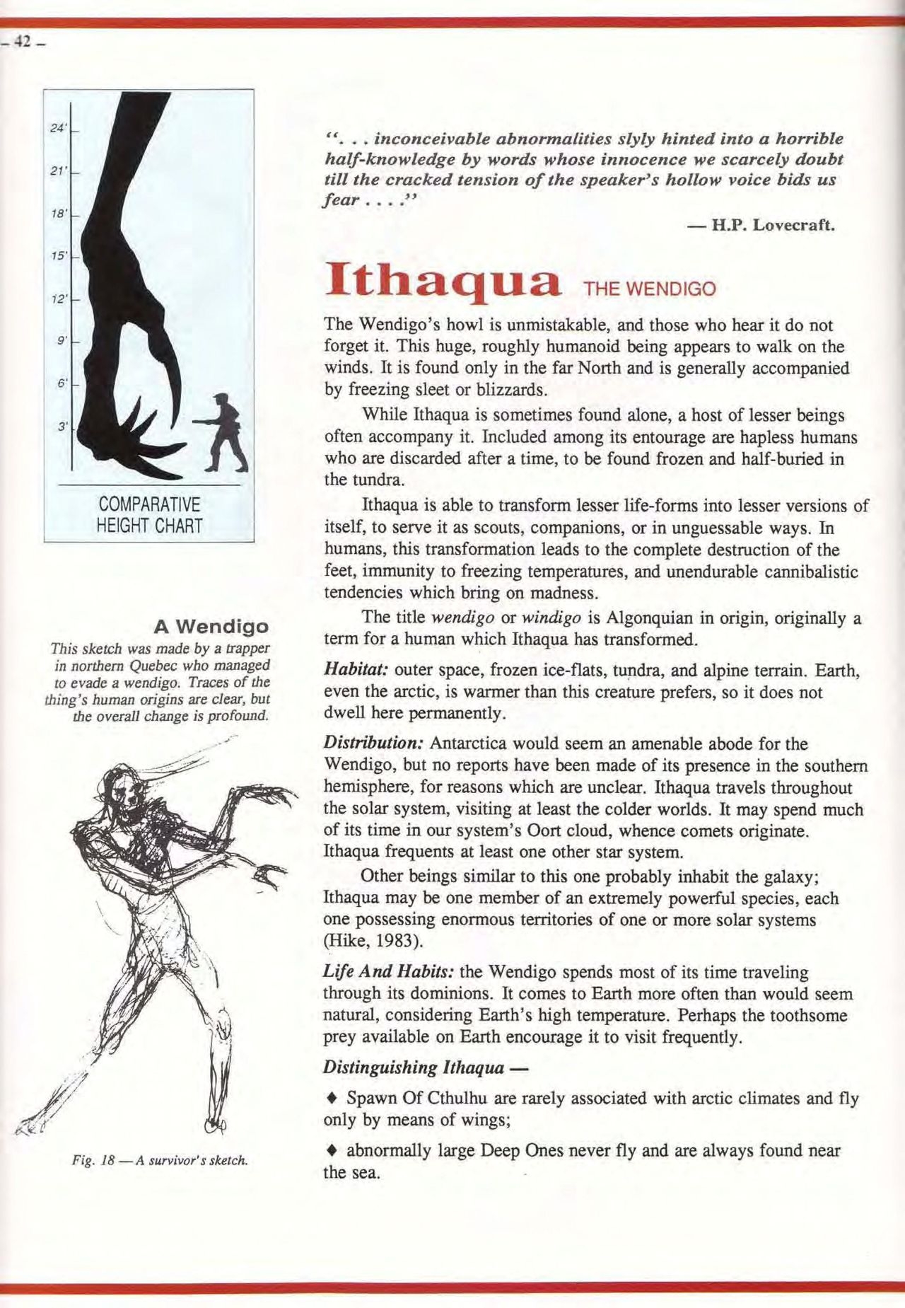 S. Petersen's Field Guide to Cthulhu Monsters 41