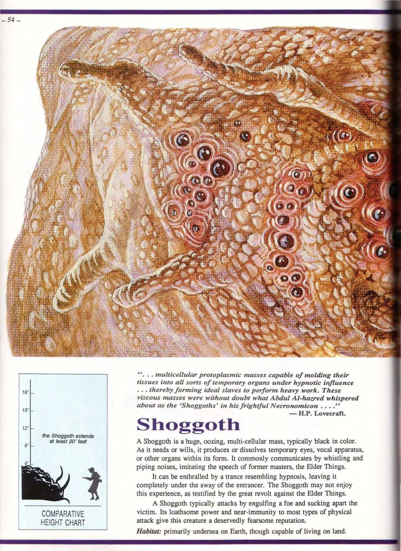 S. Petersen's Field Guide to Cthulhu Monsters 53