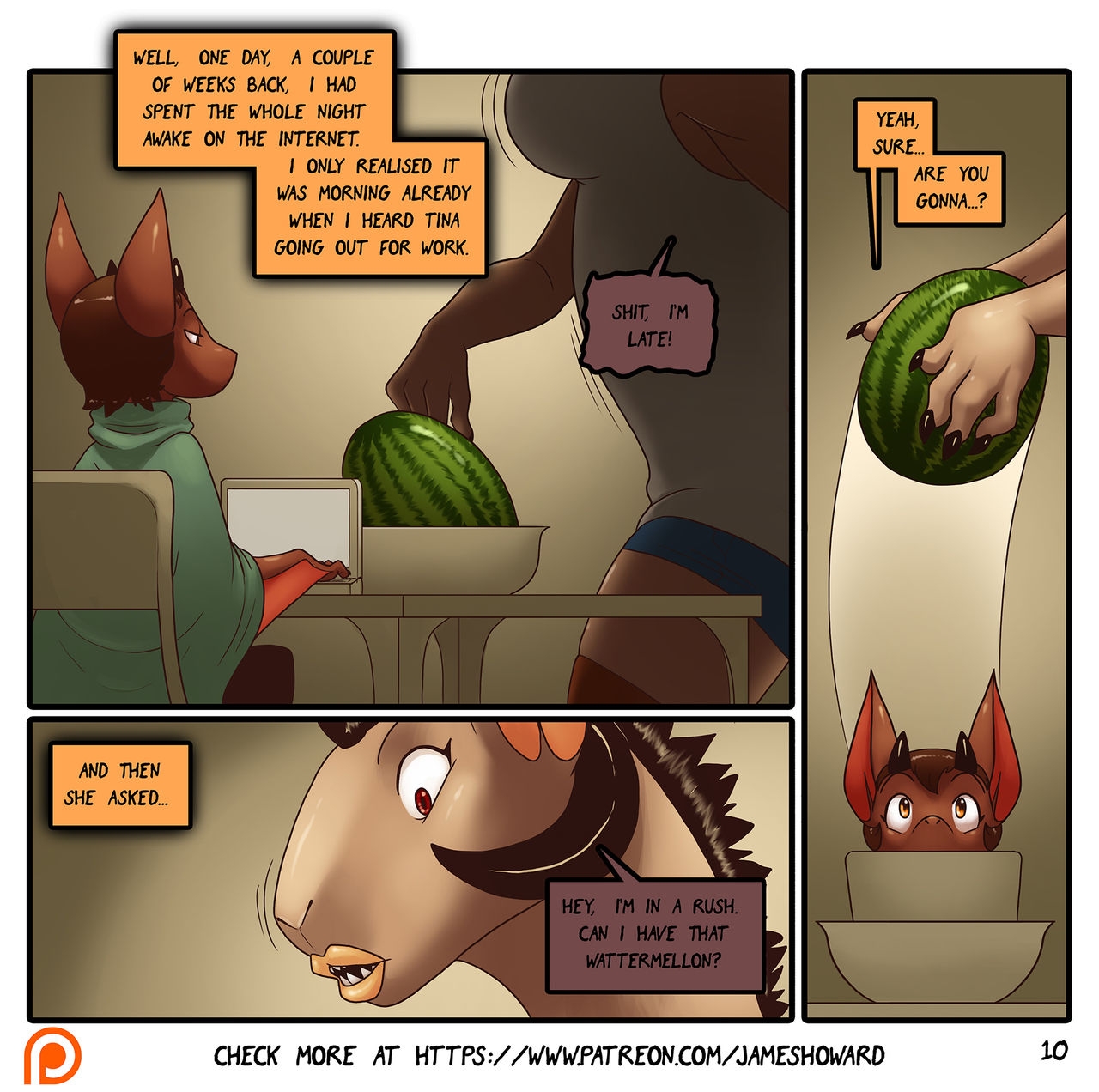 [James Howard] Vore Story Ch. 1 - The Watermelon 11