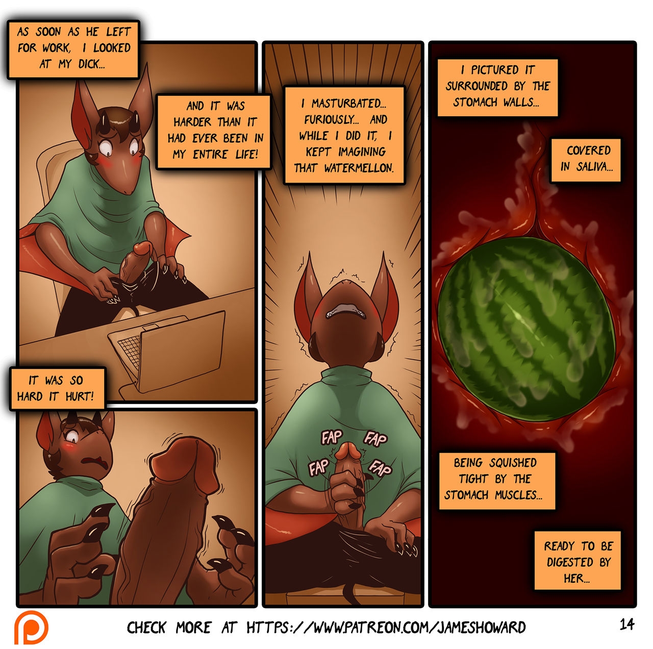 [James Howard] Vore Story Ch. 1 - The Watermelon 15