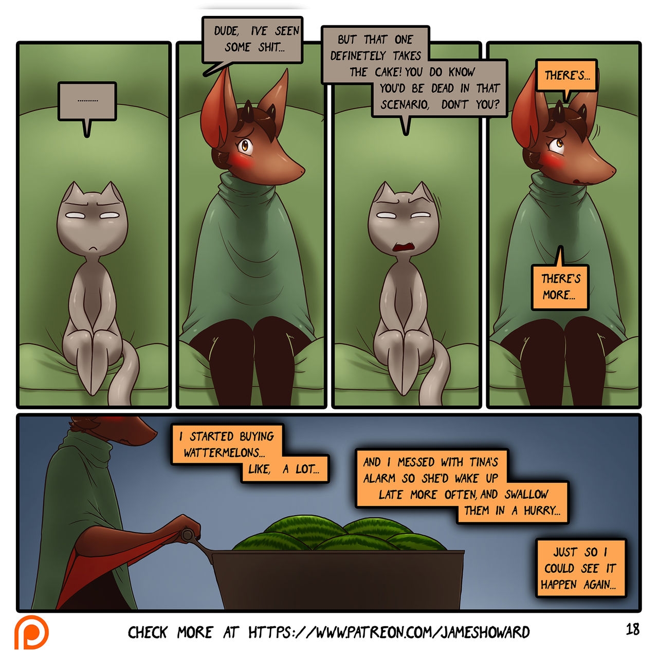 [James Howard] Vore Story Ch. 1 - The Watermelon 19
