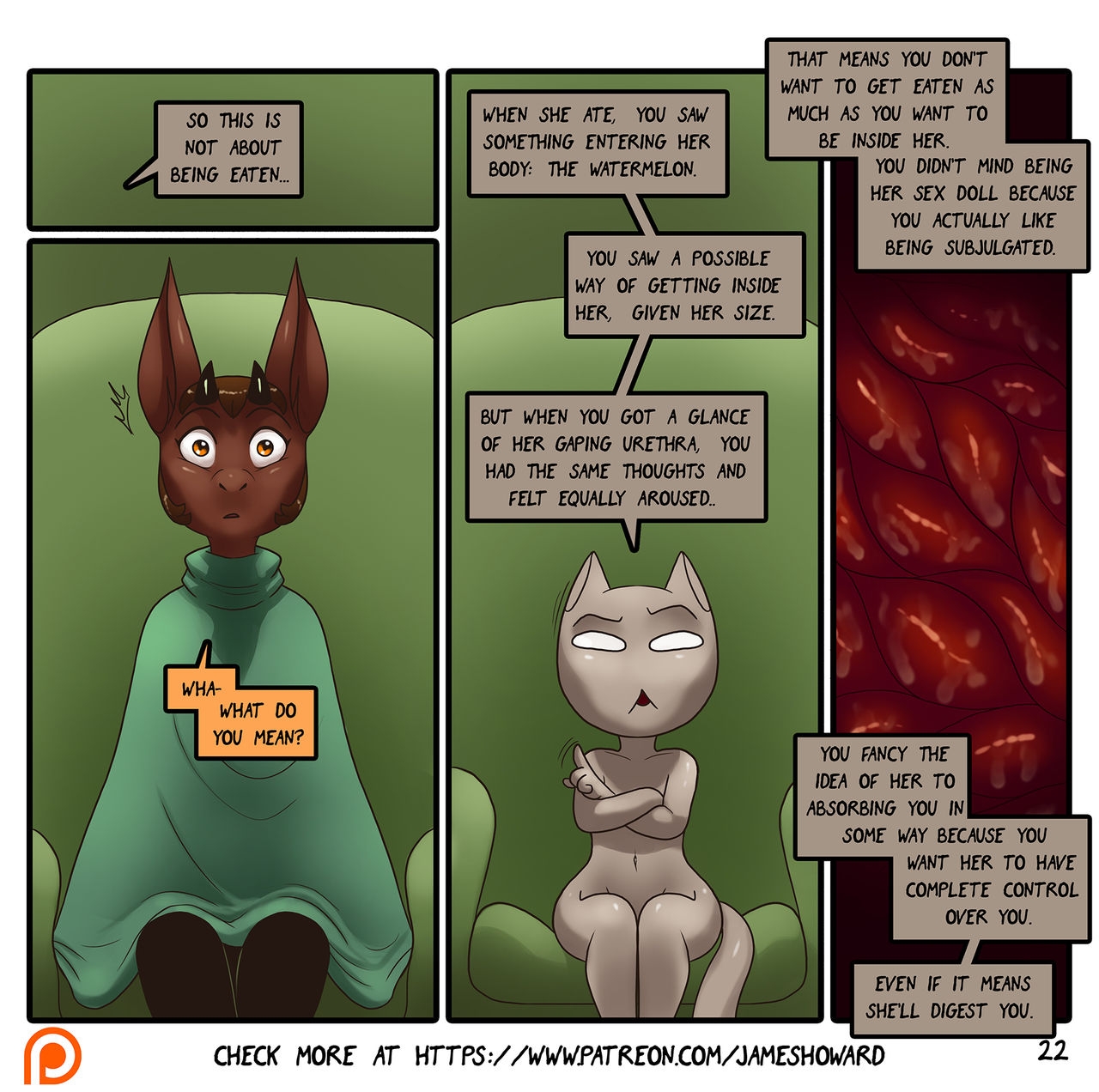 [James Howard] Vore Story Ch. 1 - The Watermelon 23