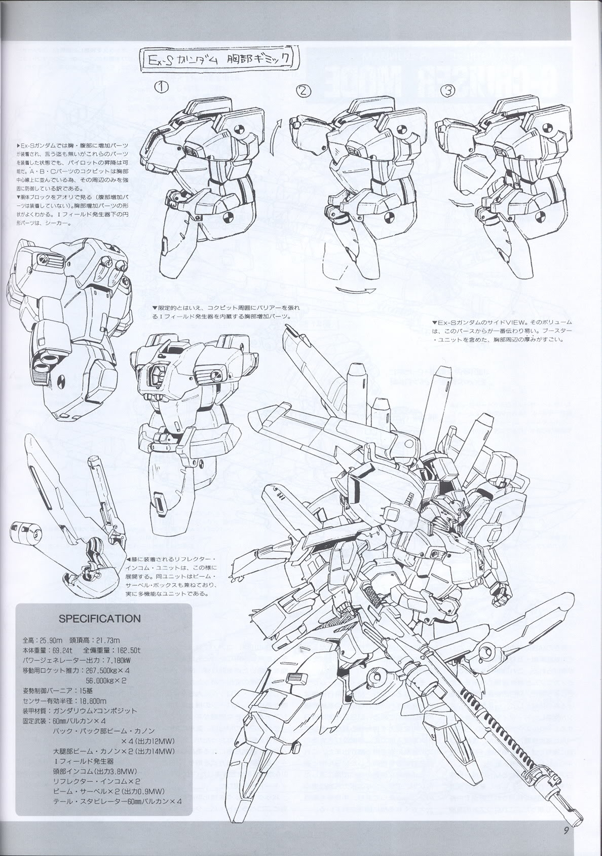 Model Graphix Special Edition - Gundam Wars III - Gundam Sentinel 12