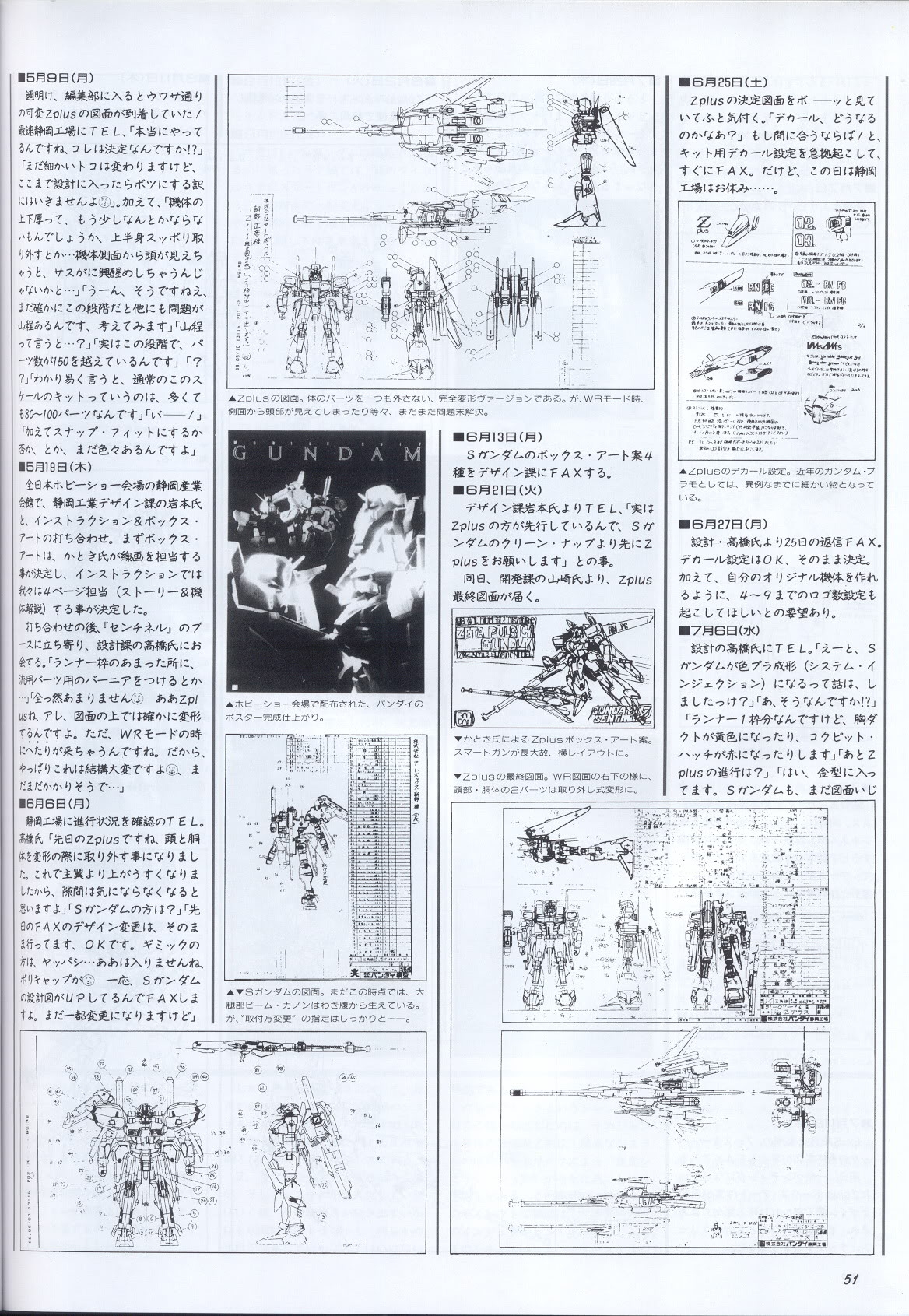 Model Graphix Special Edition - Gundam Wars III - Gundam Sentinel 54