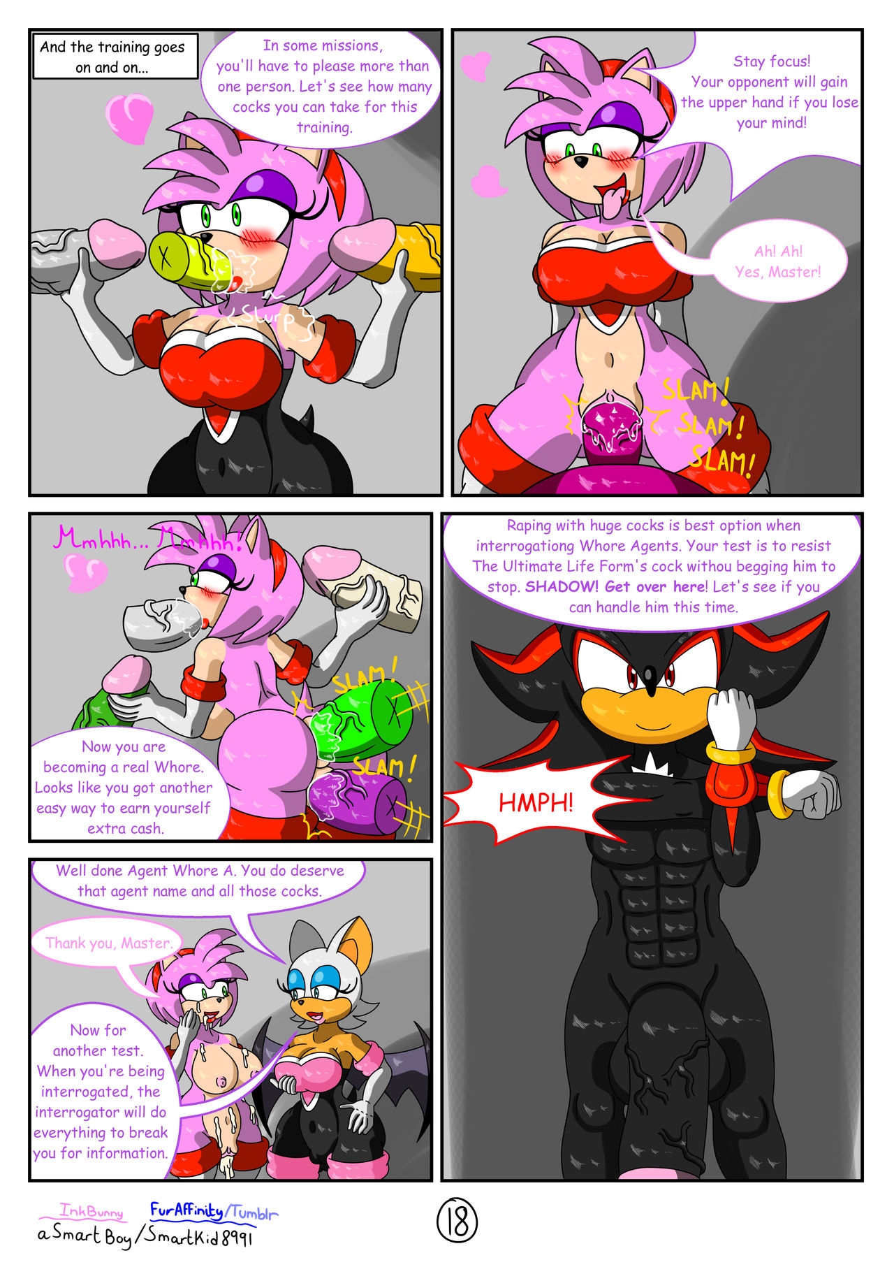 [SmartKid8991] Agent Whore Bootcamp (Sonic The Hedgehog) [Ongoing] 18
