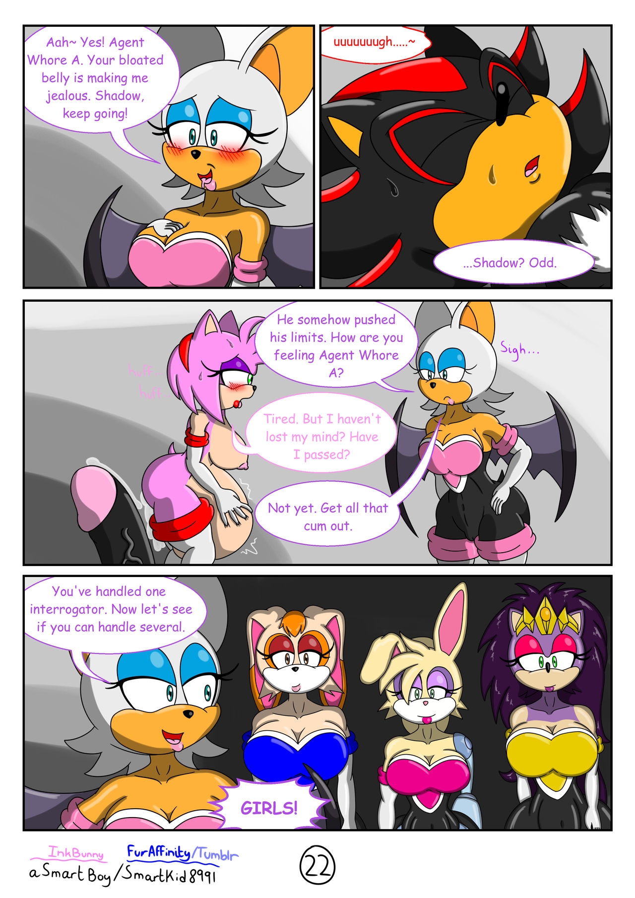 [SmartKid8991] Agent Whore Bootcamp (Sonic The Hedgehog) [Ongoing] 22