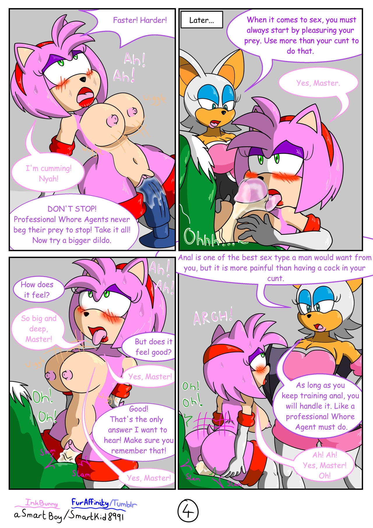 [SmartKid8991] Agent Whore Bootcamp (Sonic The Hedgehog) [Ongoing] 4