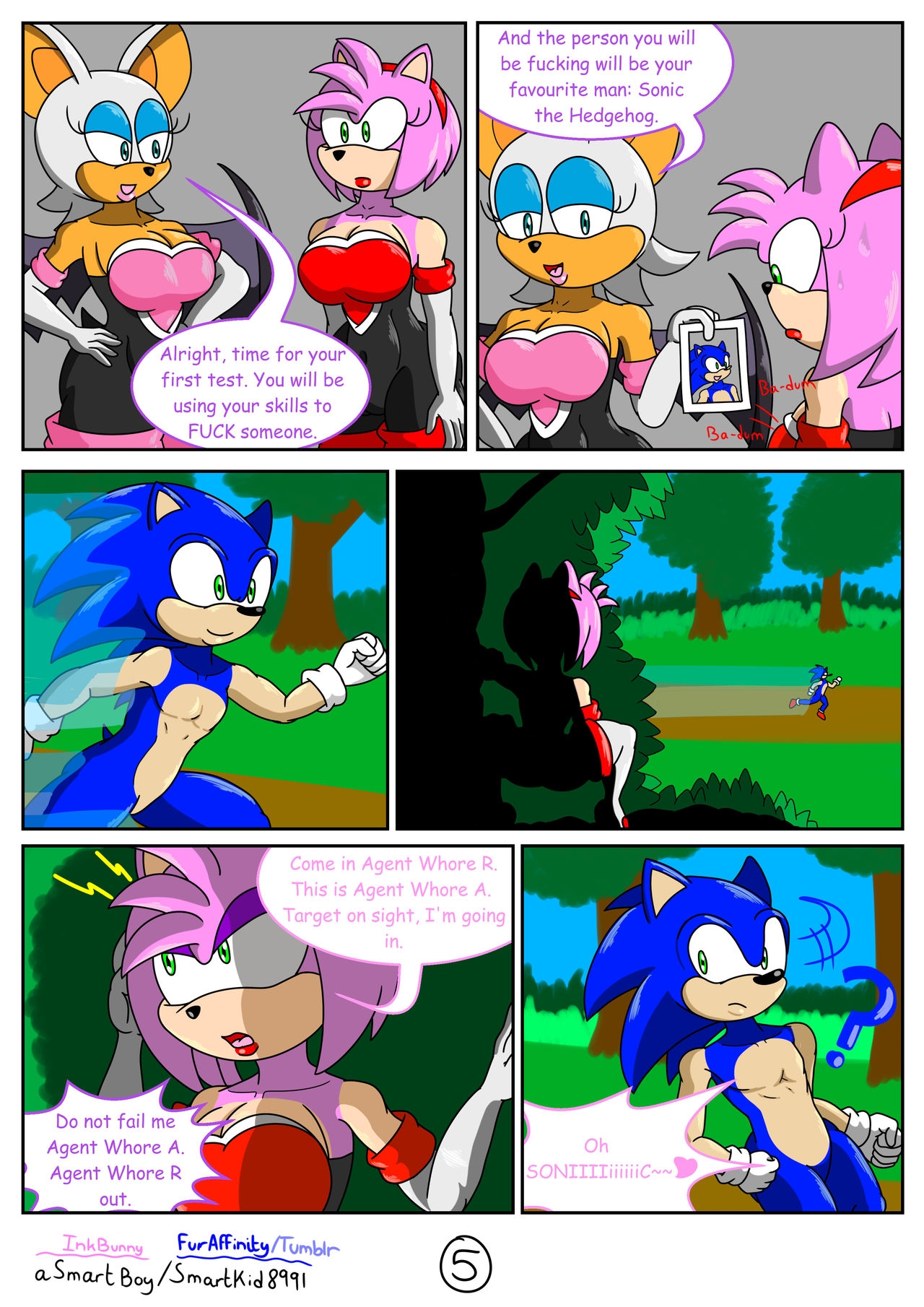 [SmartKid8991] Agent Whore Bootcamp (Sonic The Hedgehog) [Ongoing] 5