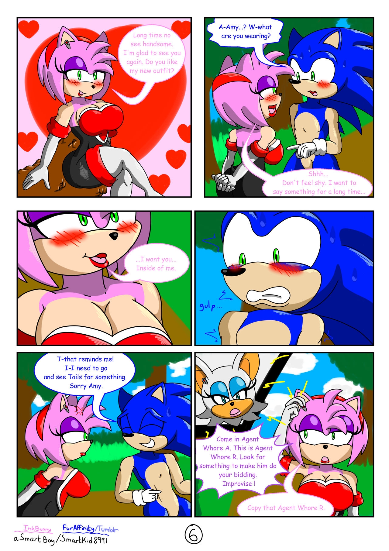 [SmartKid8991] Agent Whore Bootcamp (Sonic The Hedgehog) [Ongoing] 6