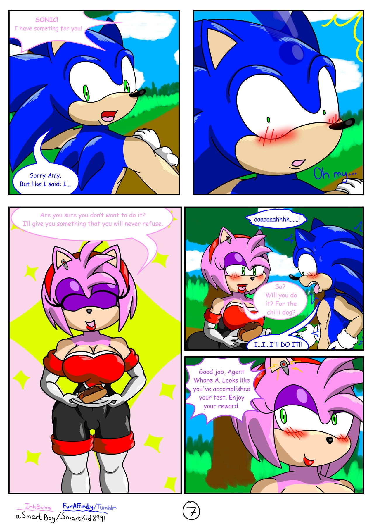 [SmartKid8991] Agent Whore Bootcamp (Sonic The Hedgehog) [Ongoing] 7