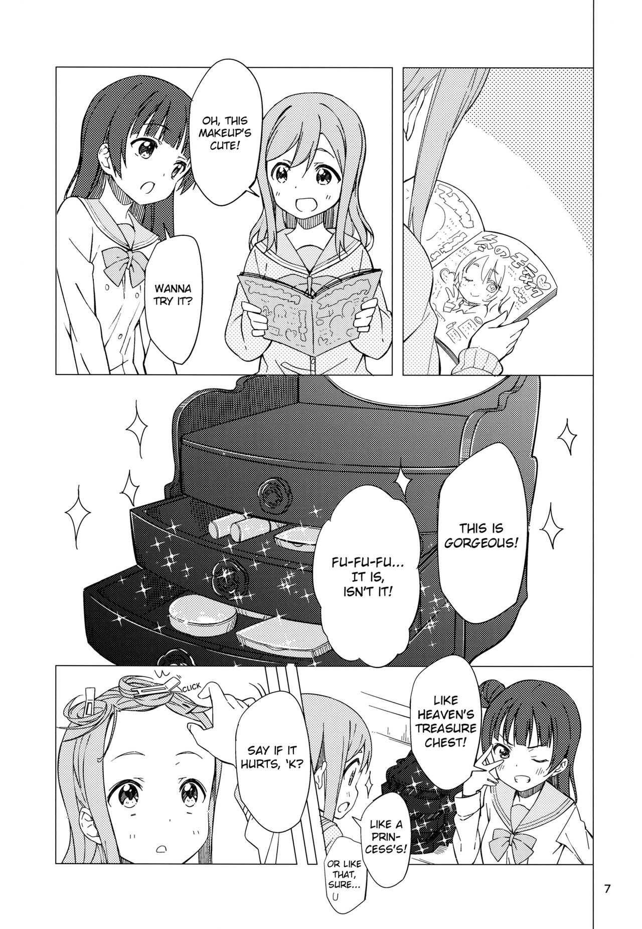 (C91) [HONNOKIMOCHIYA (2C=Galore)] Daten shita Hi | The Day She Fell (Love Live! Sunshine!!) [English] [YesCantaloupe] 10