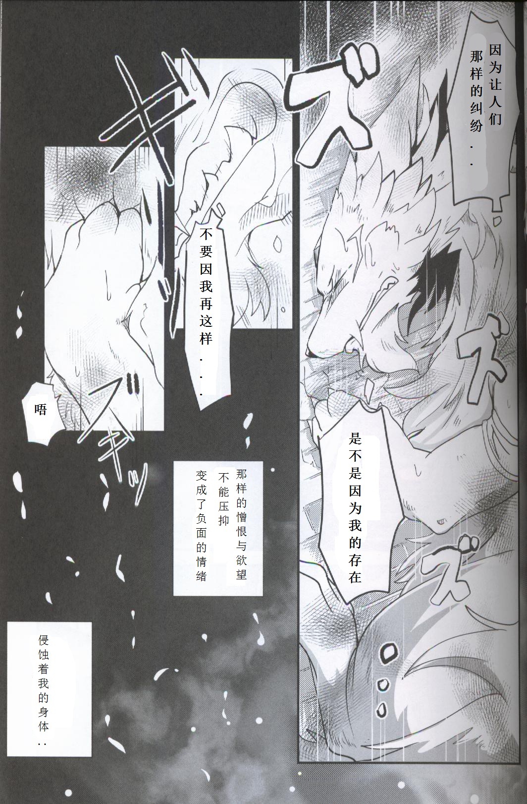 (Kansai! Kemoket 5) [Kemono no Koshikake (Azuma Minatu)] Yami ni Ochiru Hikari (Tales of Asteria) [Chinese] [虾皮汉化组] 4